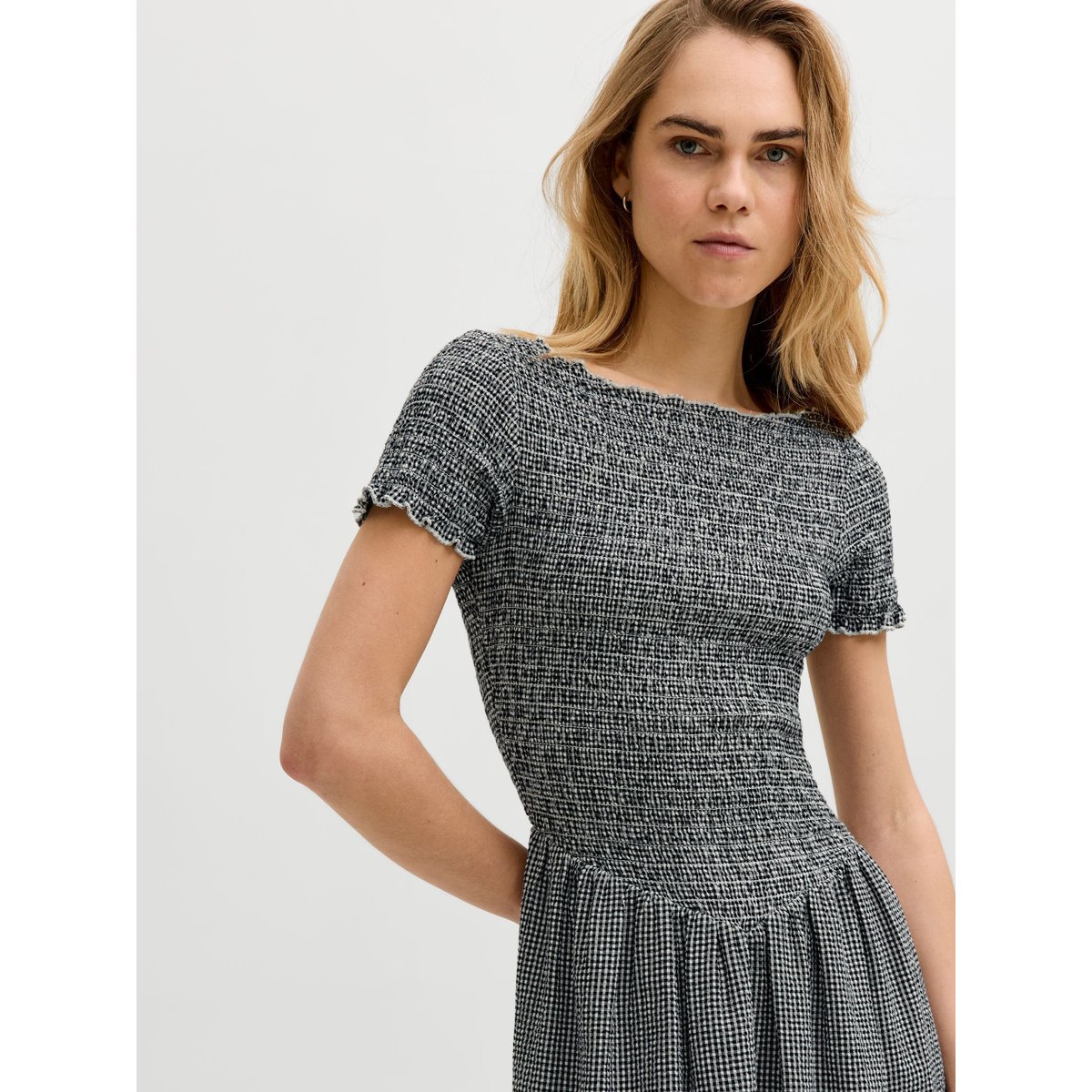 Robe Smockée noire - black, JJXX