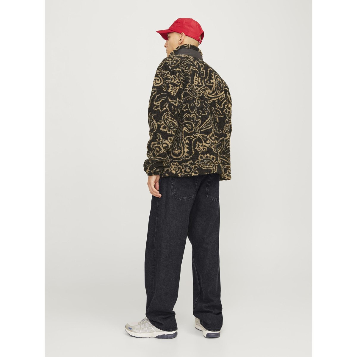 Jean Baggy Fit black denim, JACK & JONES