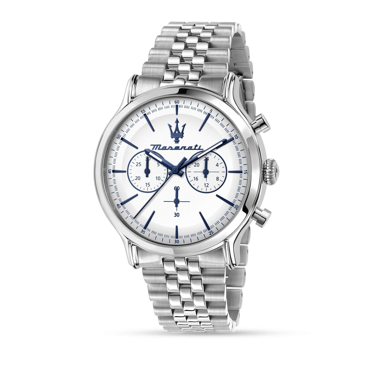 Montre Analogique  EPOCA argenté blanc argenté, MASERATI