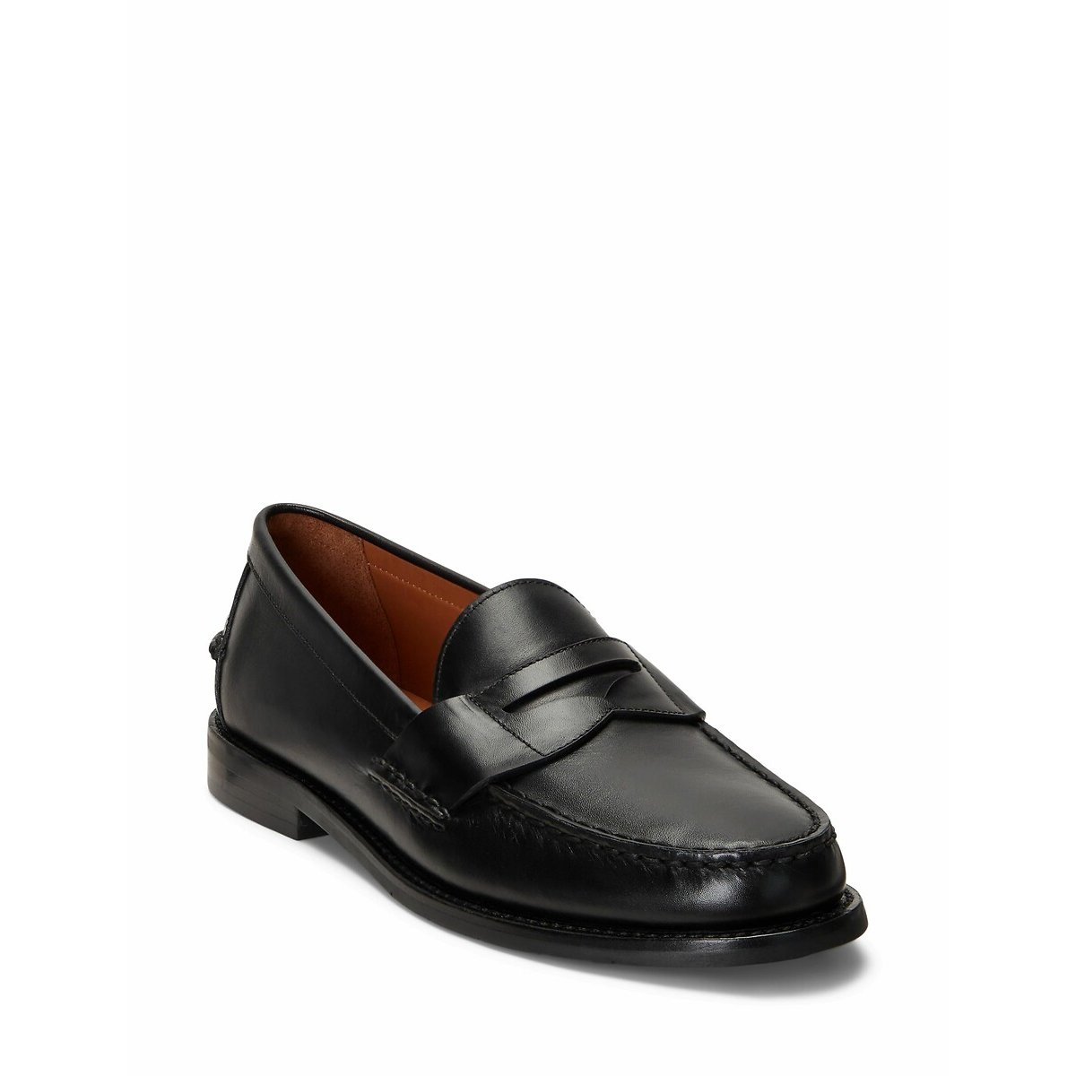 Mocassins en cuir Alston Penny noir, POLO RALPH LAUREN