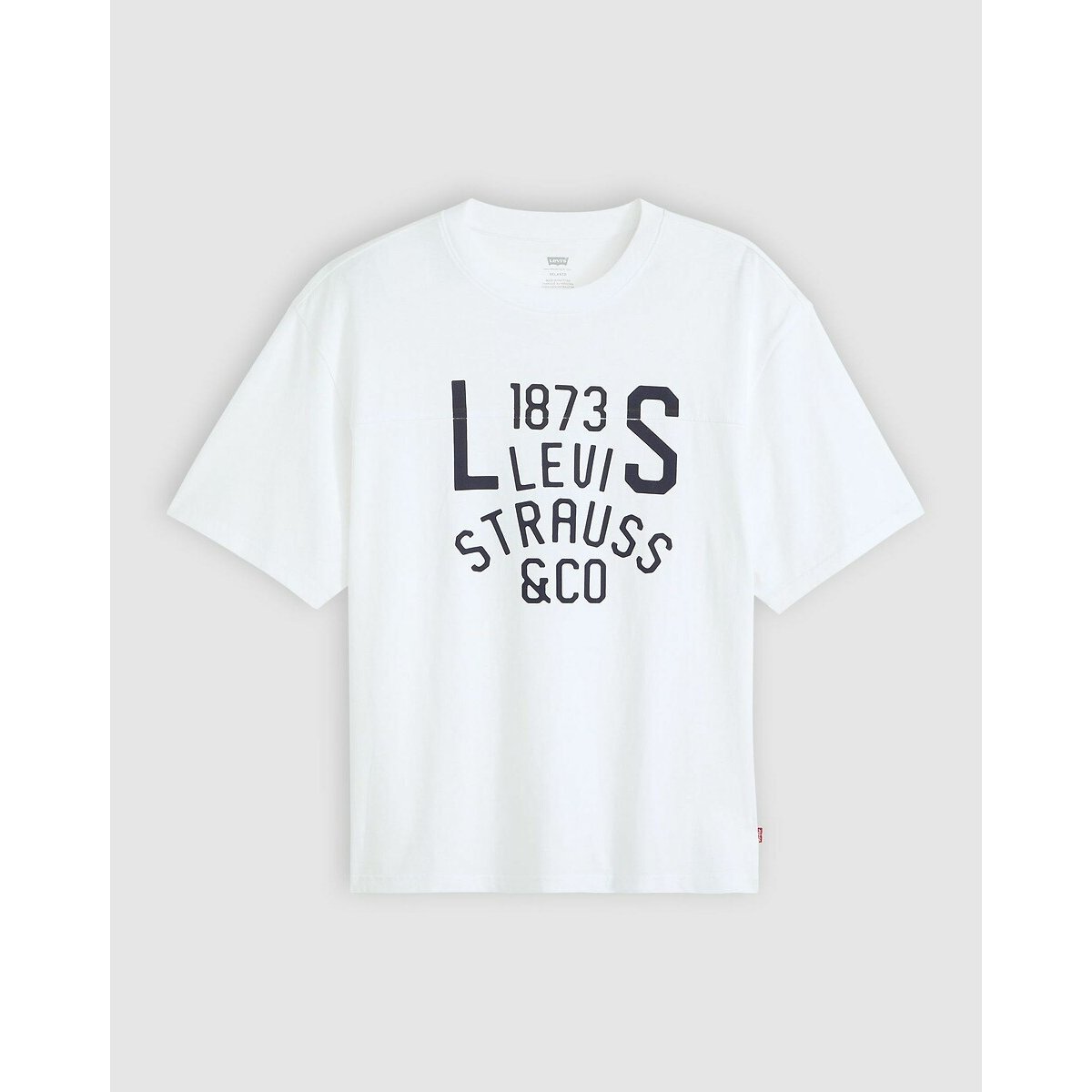 T-shirt manches courtes Lockwood blanc, LEVI'S
