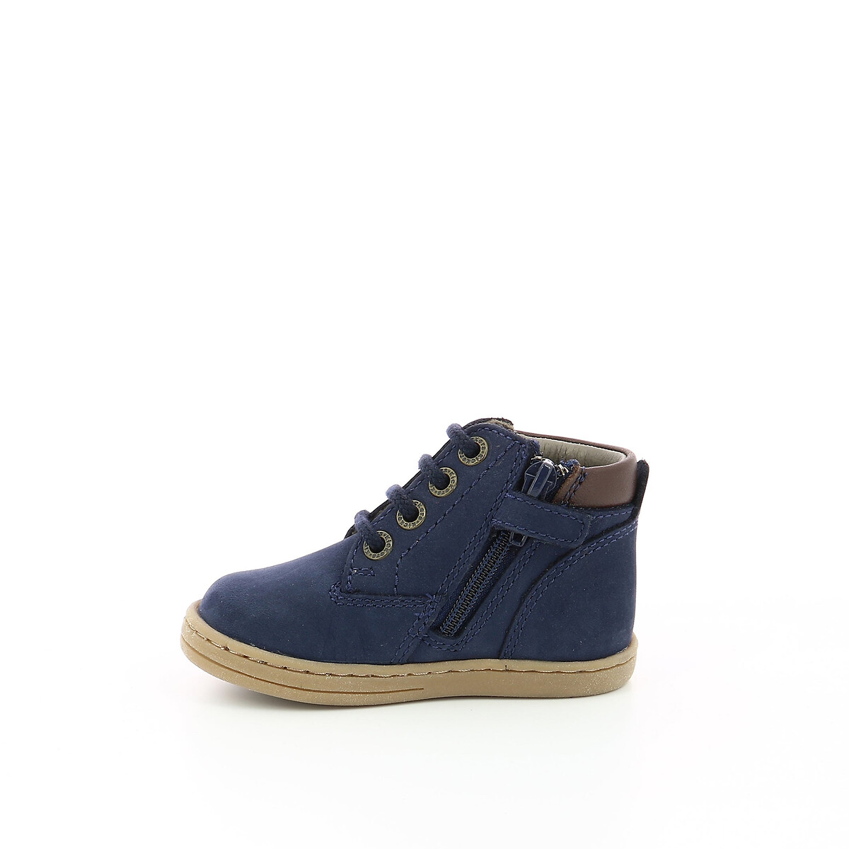 Kids Tackland Ankle Boots in Leather dark blue, KICKERS
