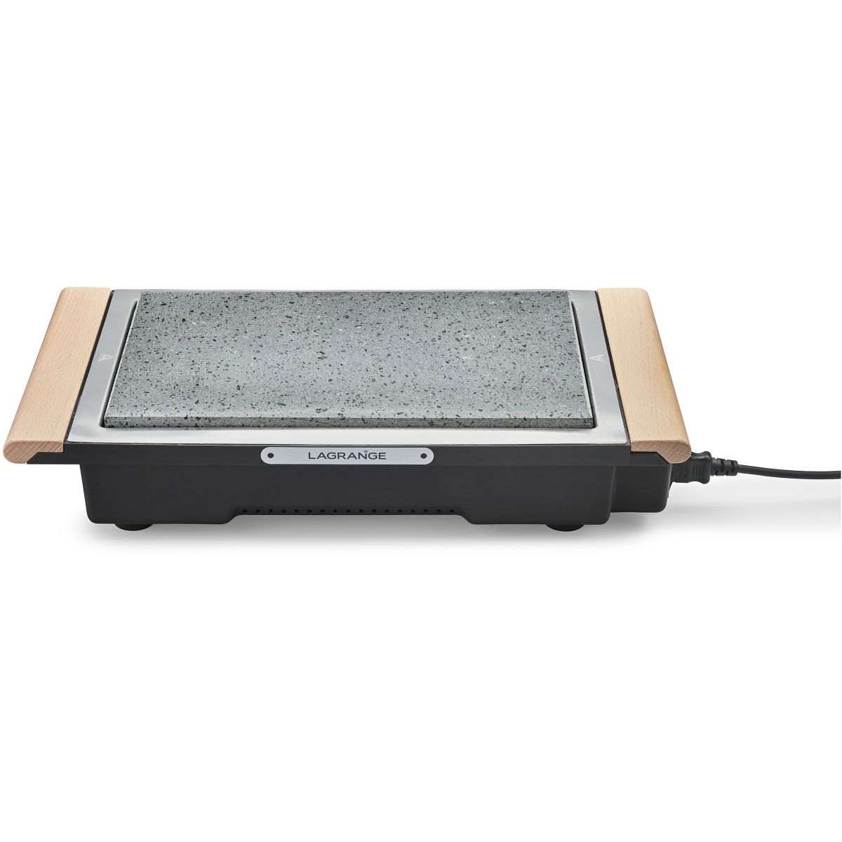 Grille-viande Grill' Pierre Classic bois clair à poser, 37x23 cm bois clair, LAGRANGE