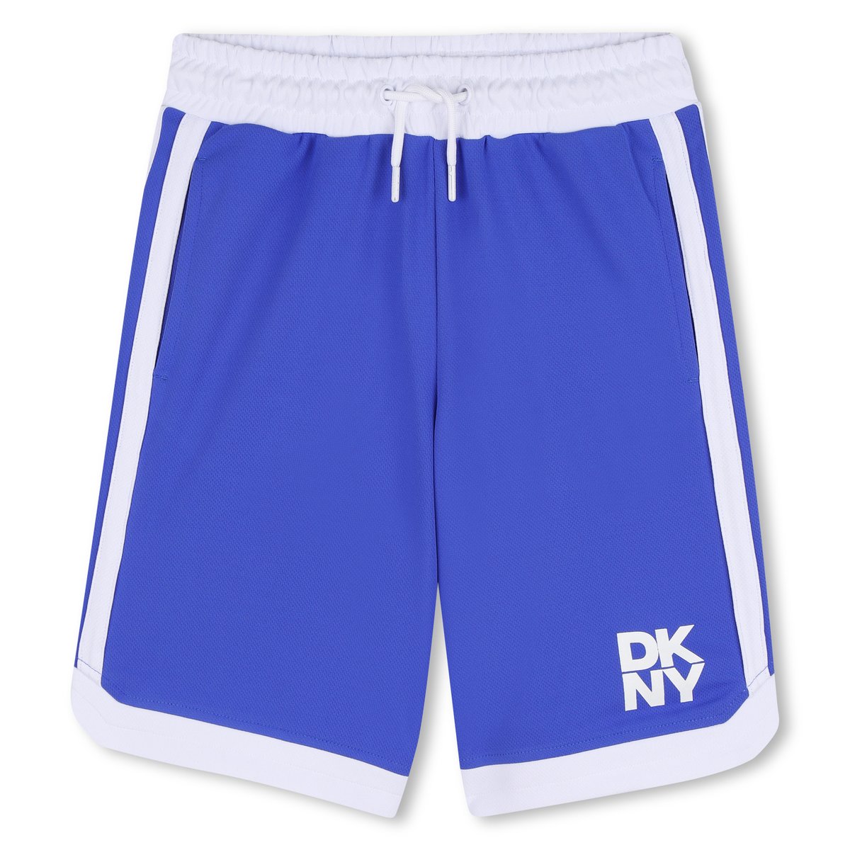 Short long bleu fanion, DKNY