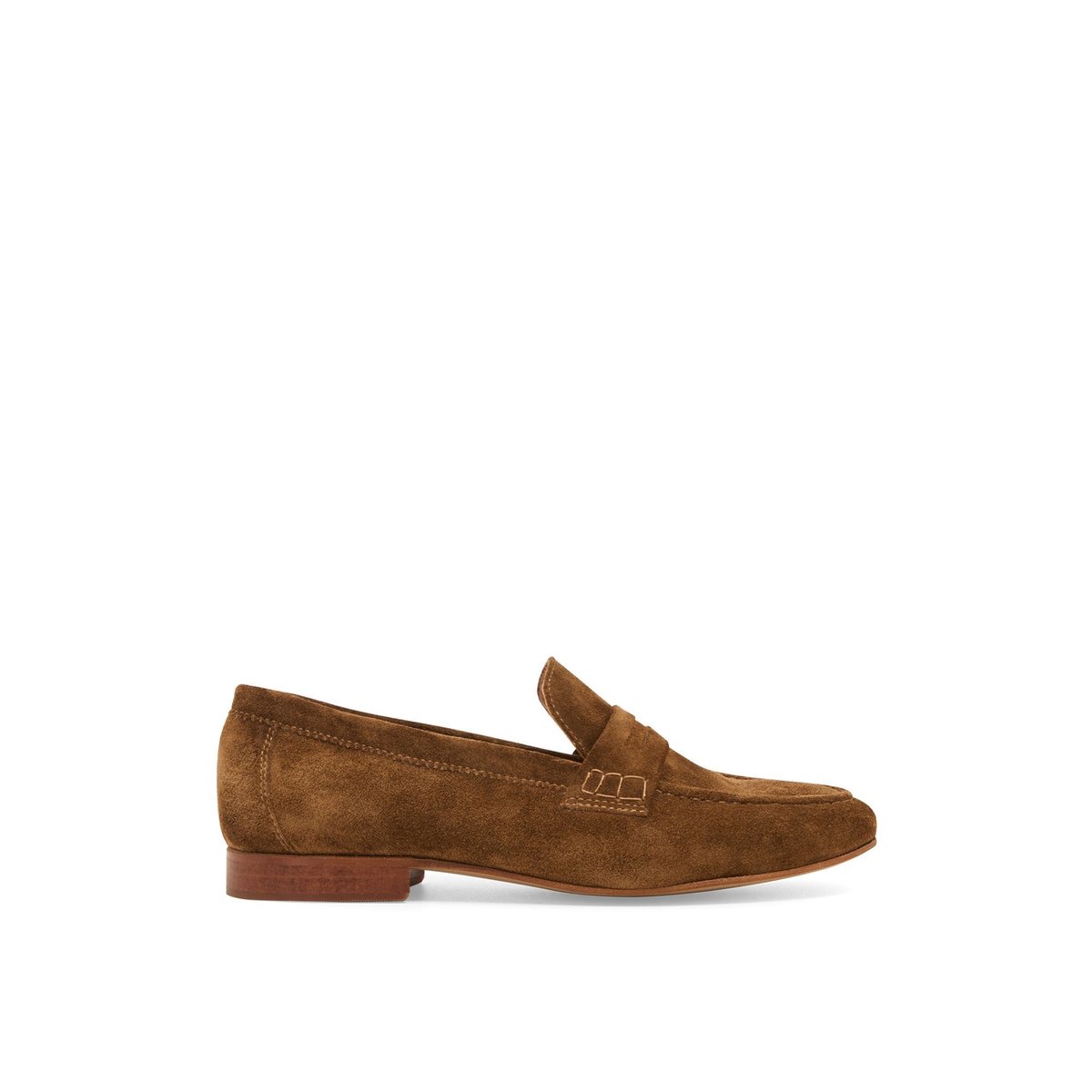 Mocassin en cuir ABLA camel, MELLOW YELLOW