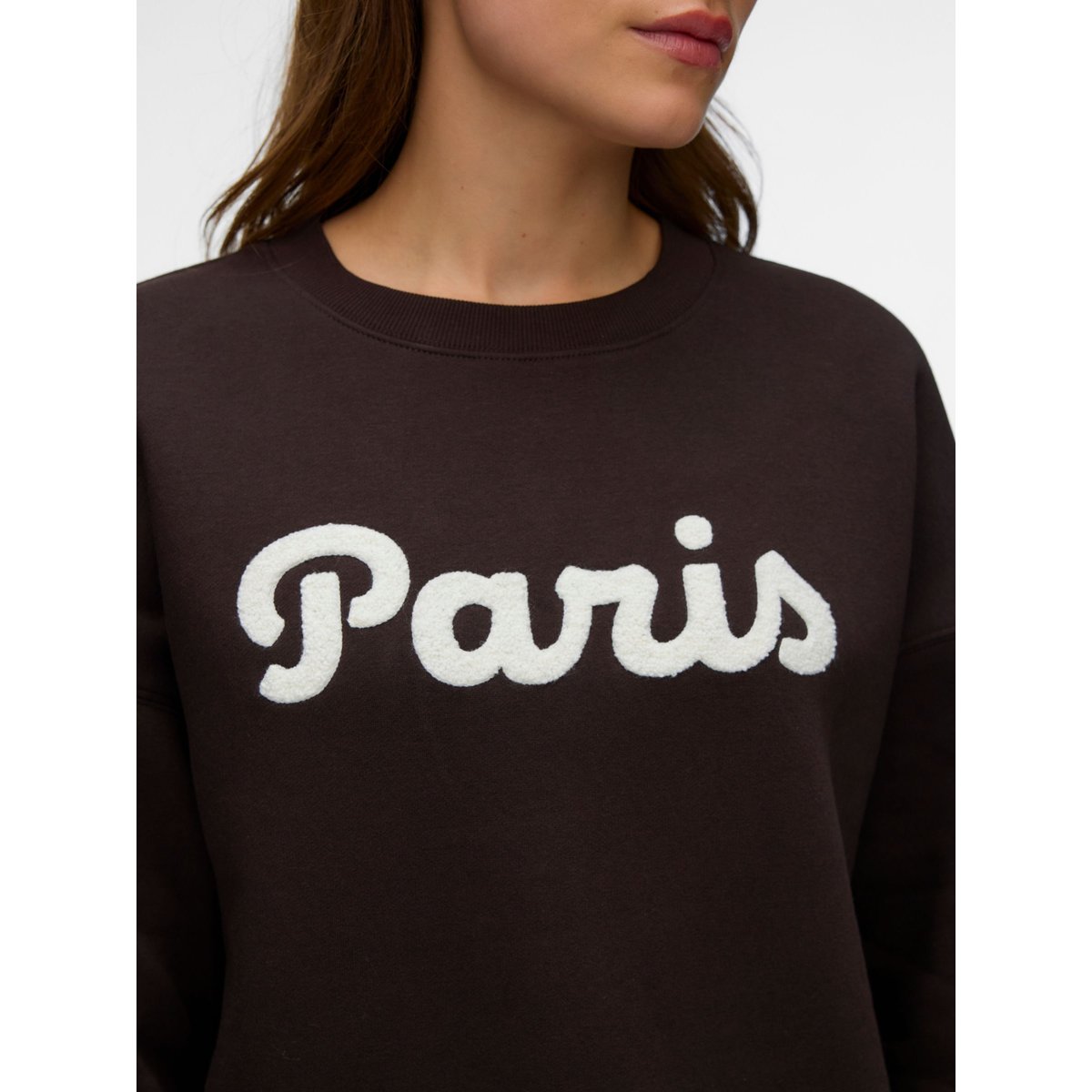 Sweat-Shirt chocolate torte, VERO MODA