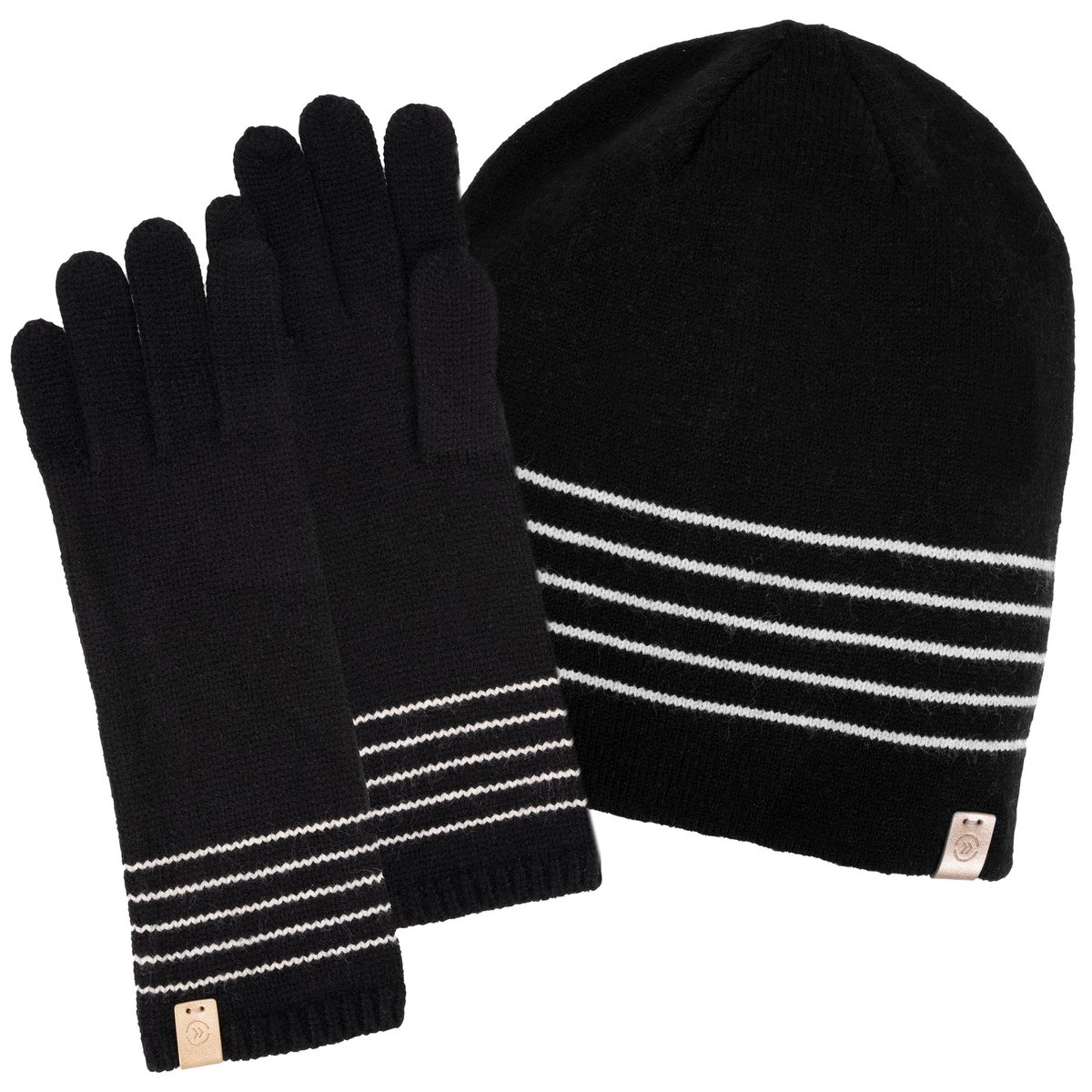 Gants non doublés - ultra doux, taille unique noir, ISOTONER