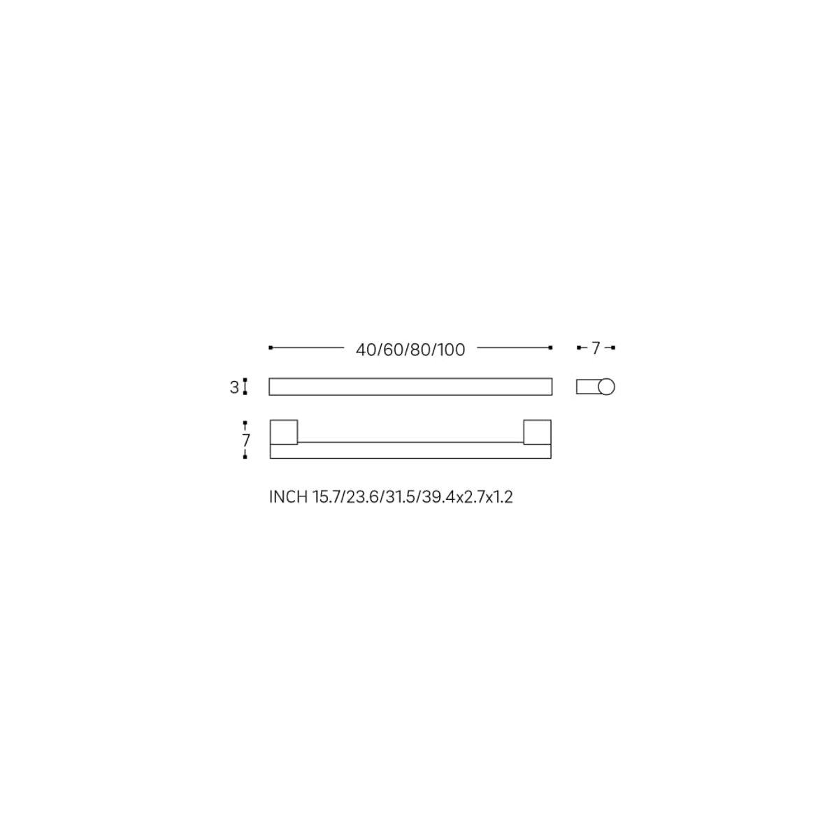 Barre D'appui Wc  PROJECT chrome, COSMIC