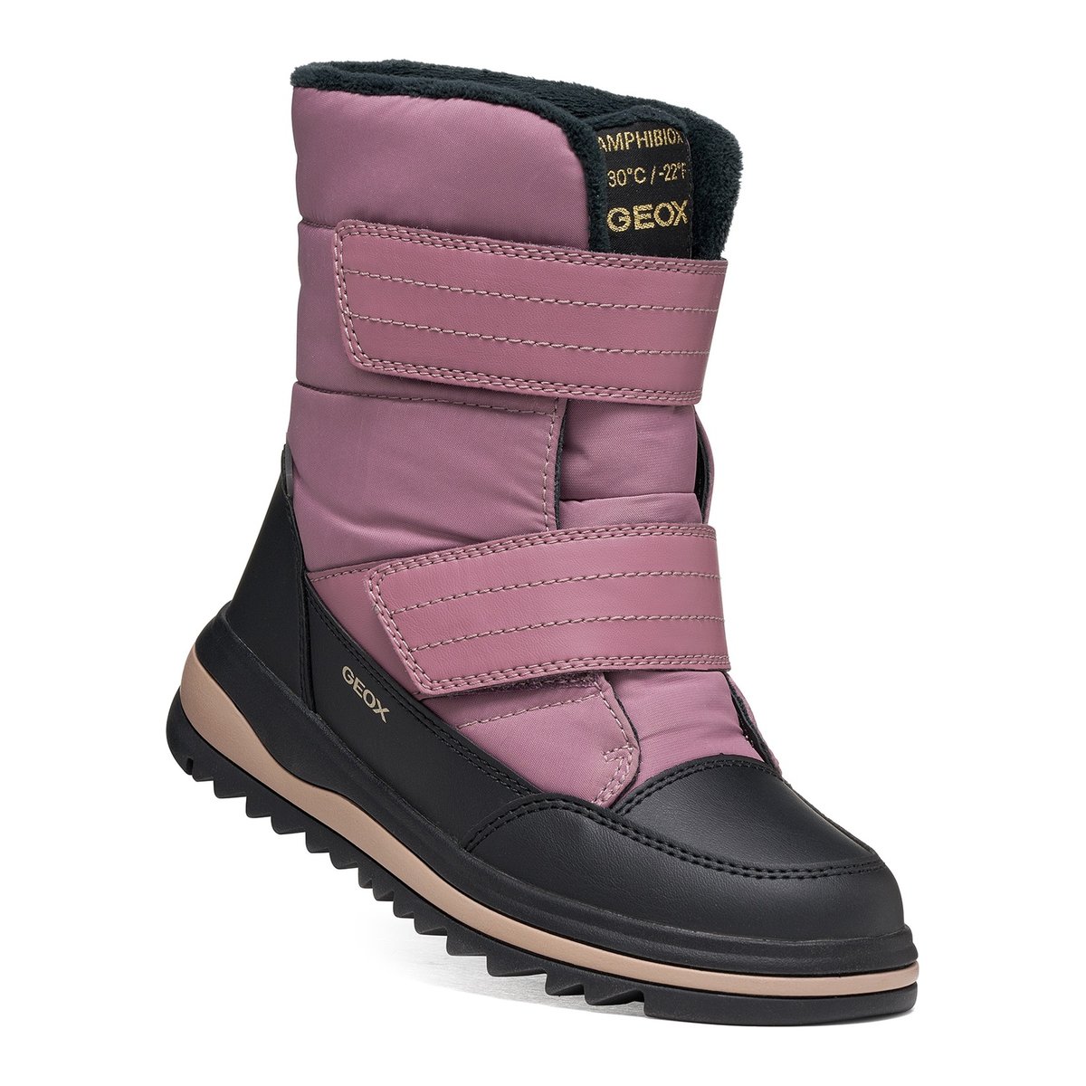 Bottines J ADELHIDE B AB rose foncé/noir, GEOX