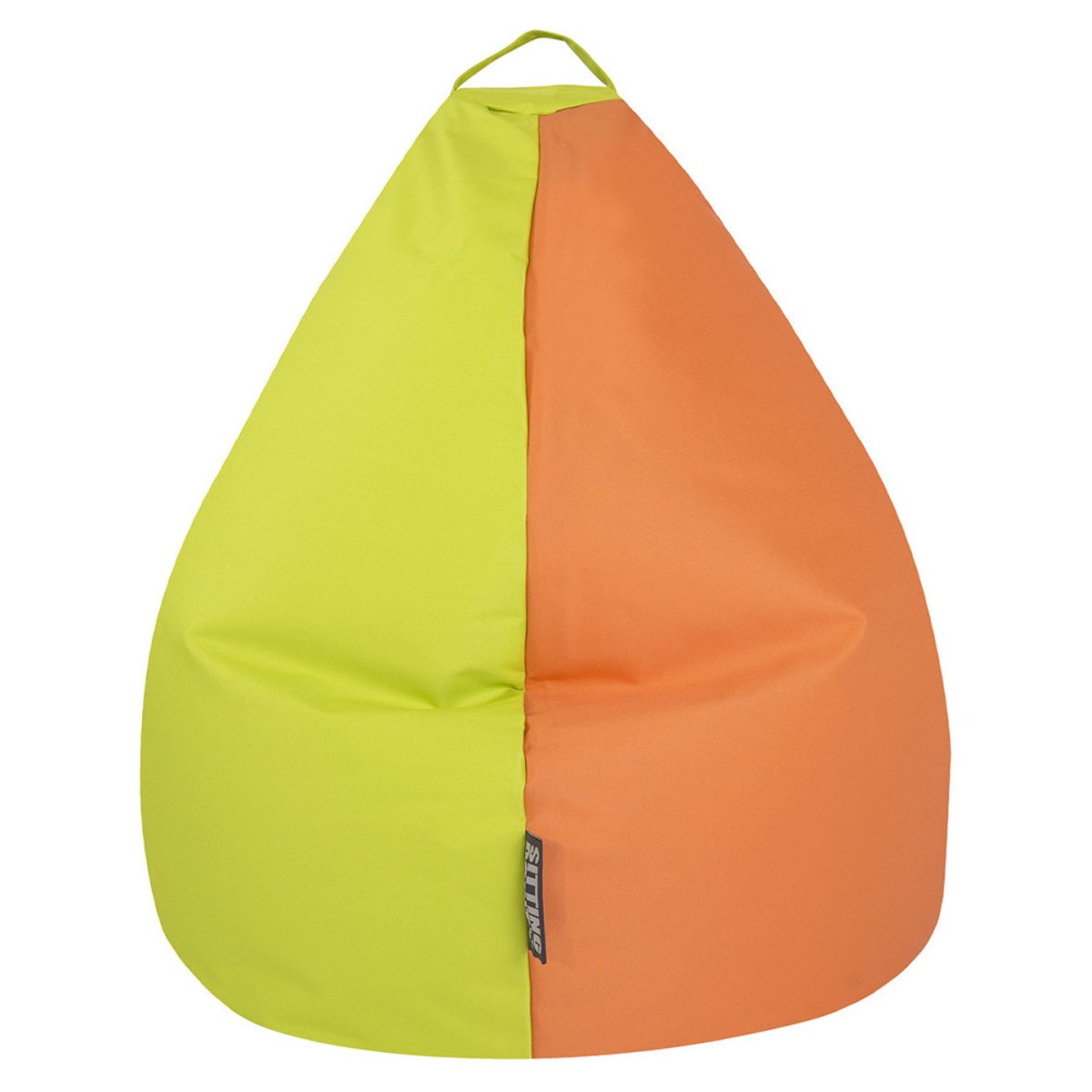 Pouf poire enfant HARLEKIN XL multicolor, SITTING POINT