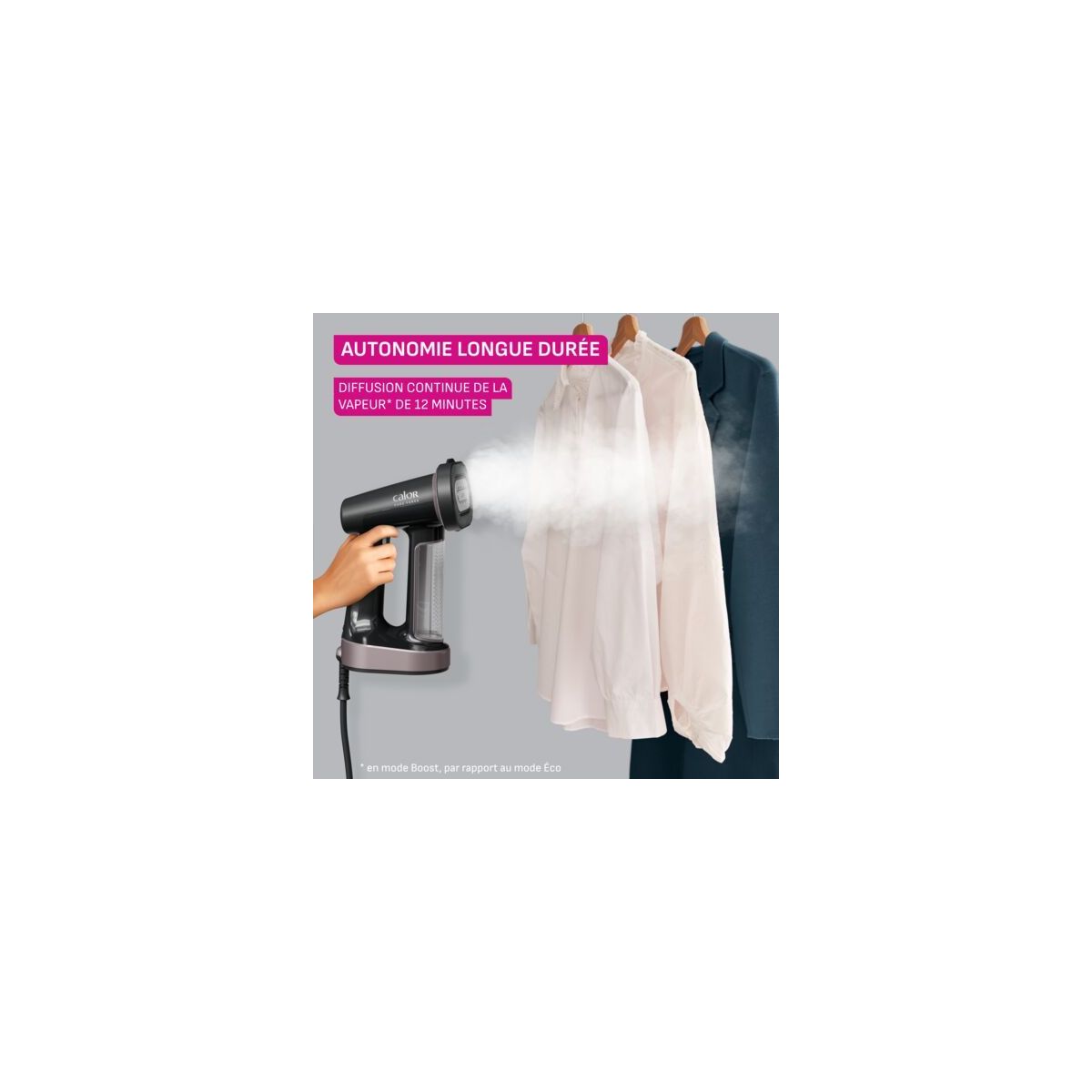 Défroisseur vapeur DT8765C0 Pure Force 3 en 1 couleur unique, CALOR