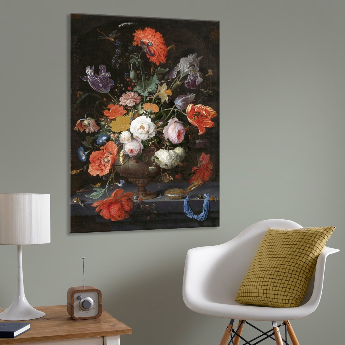 Toile imprimée florale Tableau de maître multitude de coloris, ART FOR THE HOME