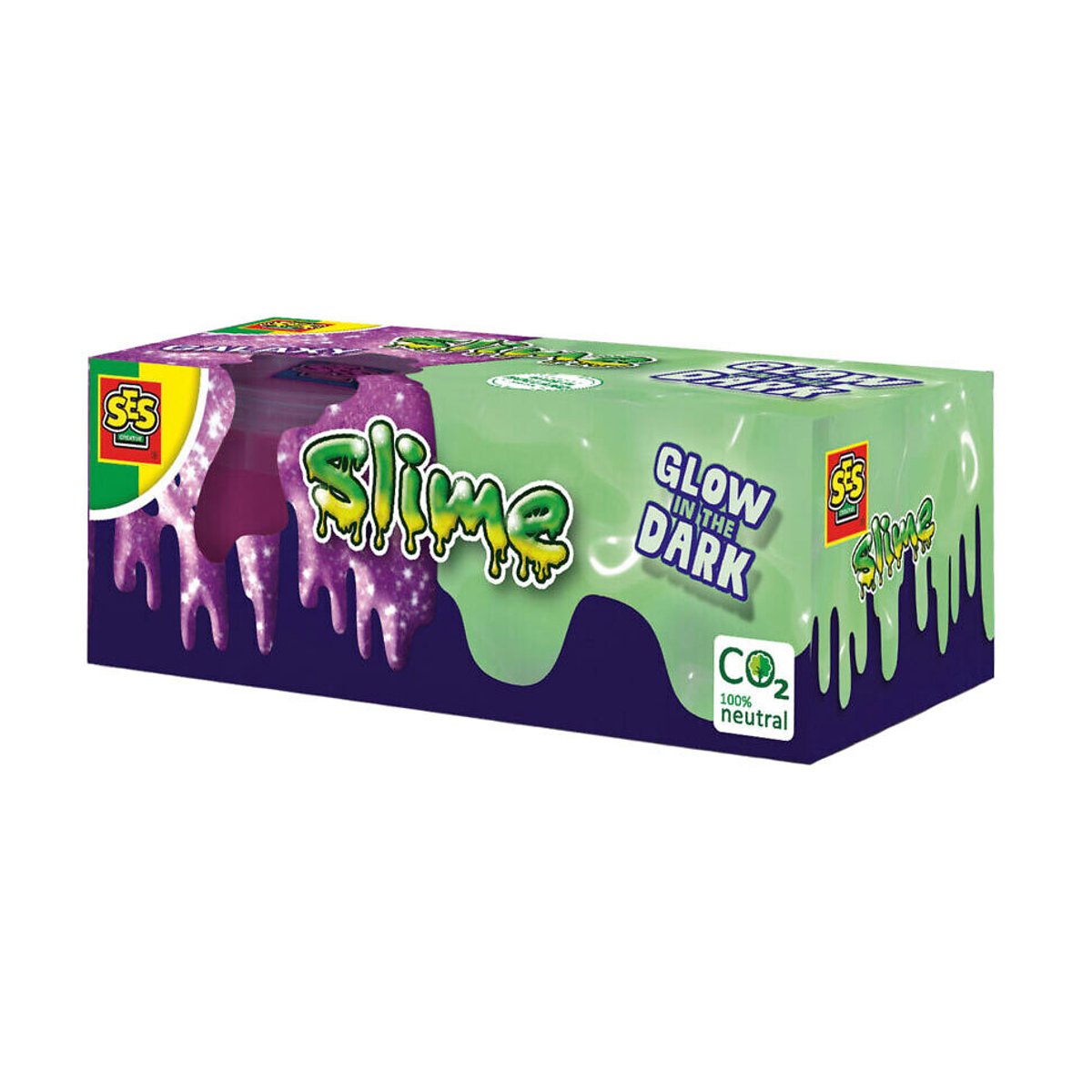 Slime Glow In The Dark 2X120G, SES 90006421, SES