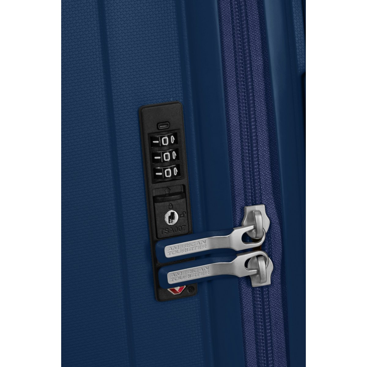 Rejoy valise 4 roues taille L navy blue, AMERICAN TOURISTER
