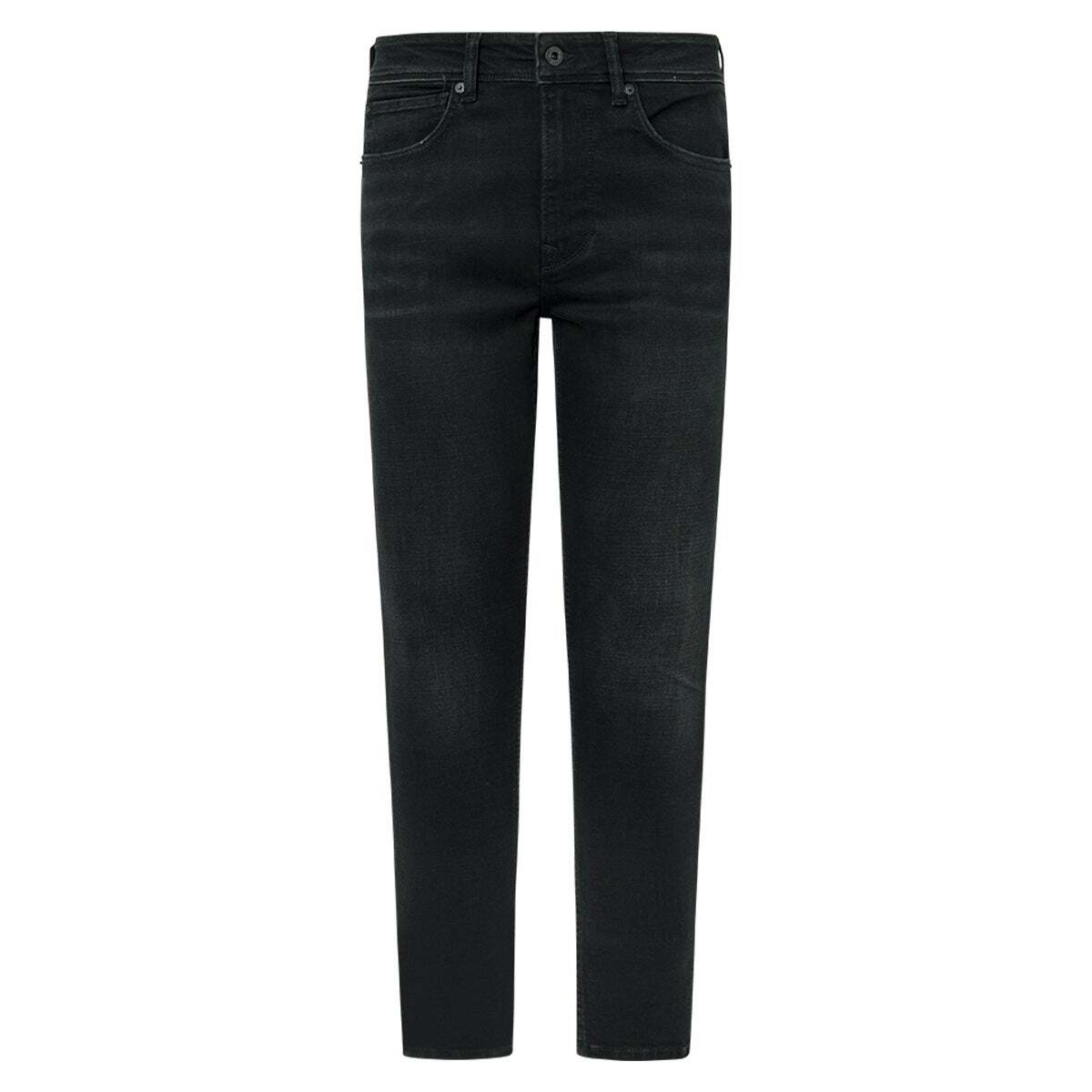 Jean Coupe Super Skinny, Taille Moyenne black used, PEPE JEANS