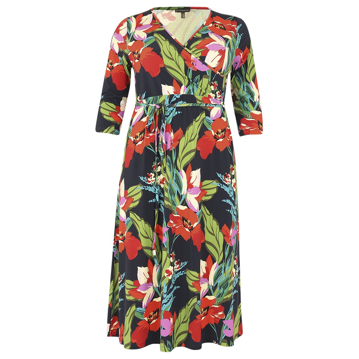 Robe cache-coeur bleu, YOEK