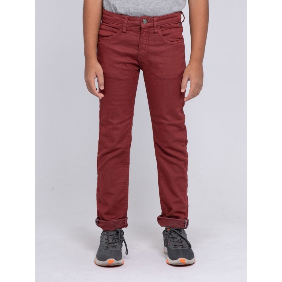 Pantalon 5 Poches Vaas-j bordeaux, RITCHIE