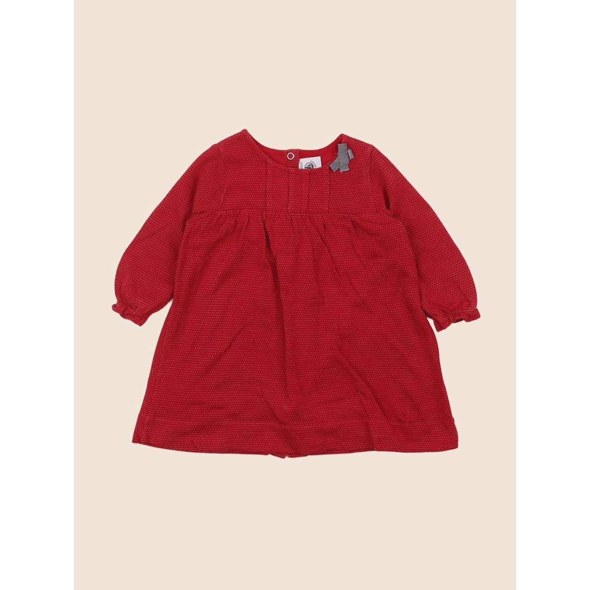 Robe - Très bon état rouge, PETIT BATEAU