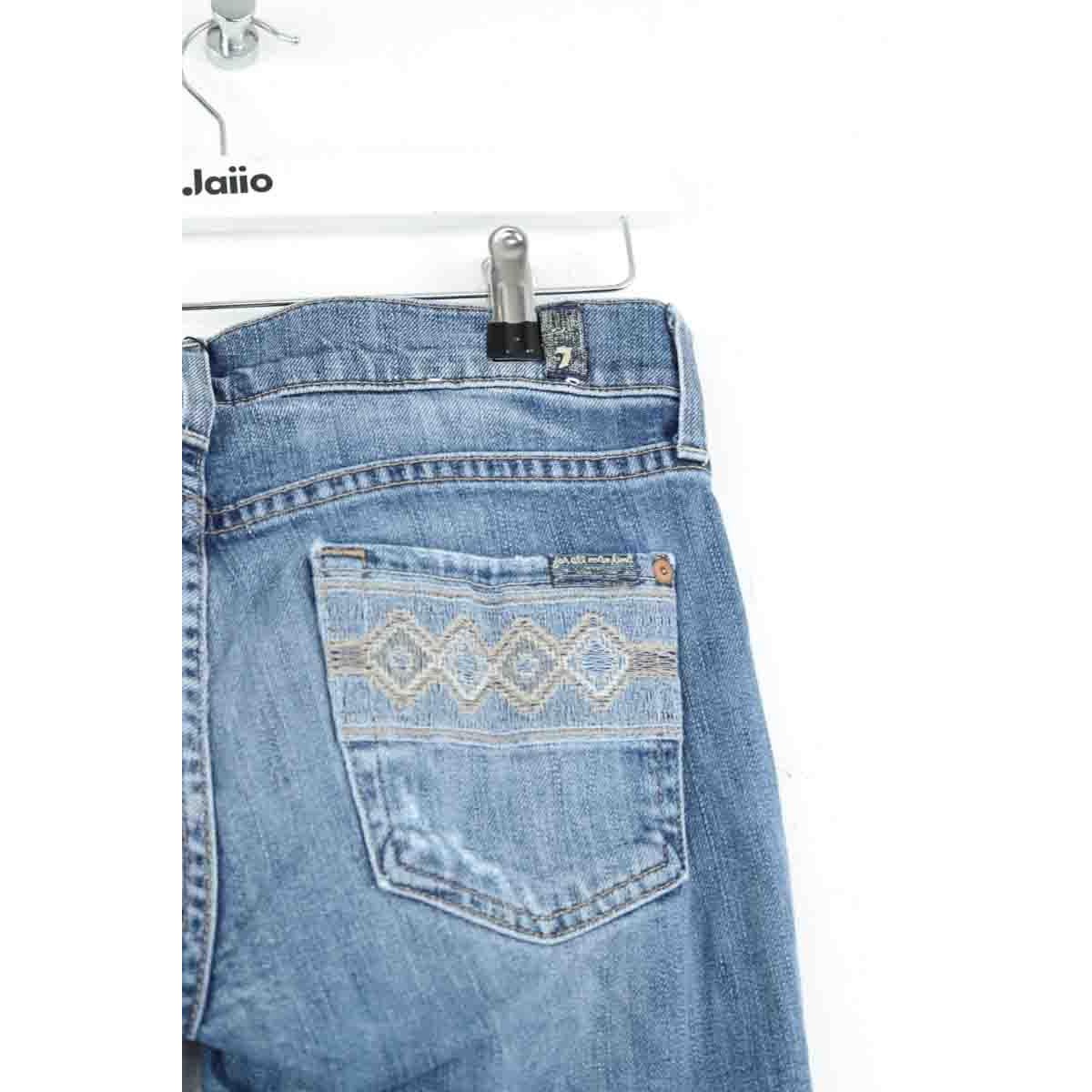Jean slim - Très Bon État bleu, 7 FOR ALL MANKIND