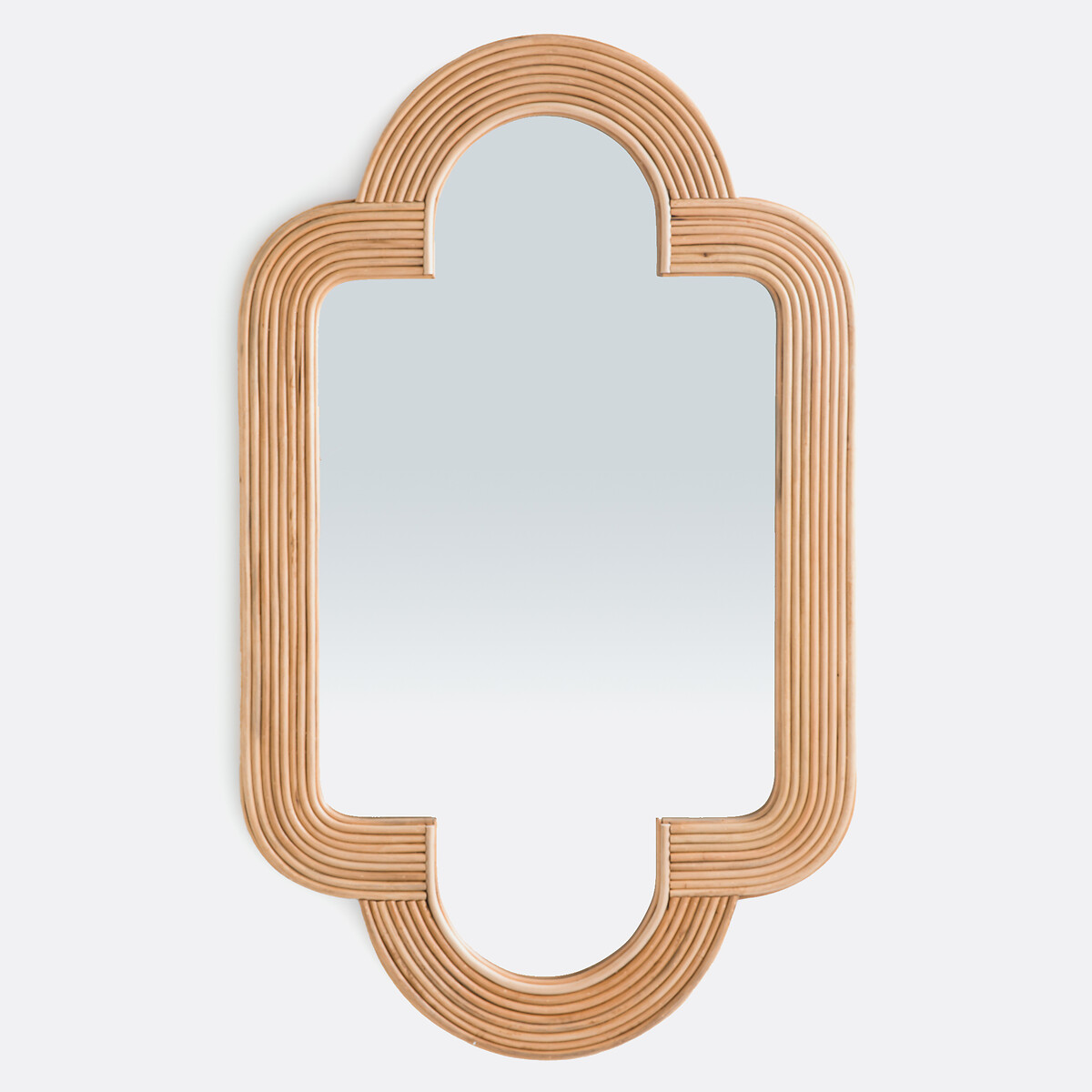 Miroir en rotin 120x73 cm, Rivia naturel, LA REDOUTE INTERIEURS