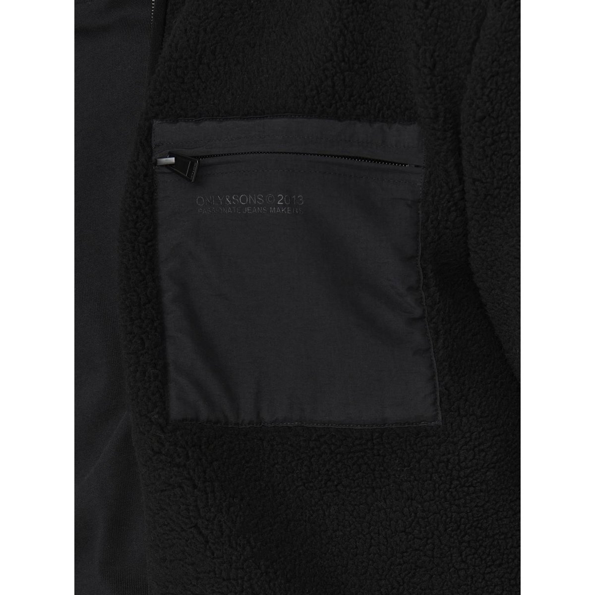 Manteau En Peluche black, ONLY & SONS