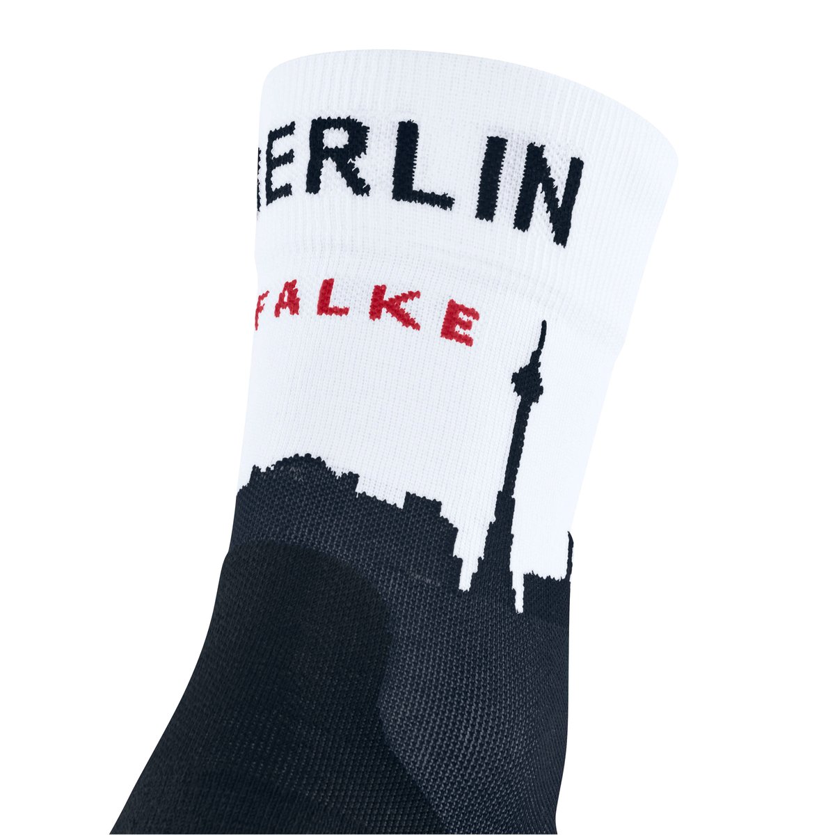 Chaussettes RU Stab. BERLIN City space bleu, FALKE