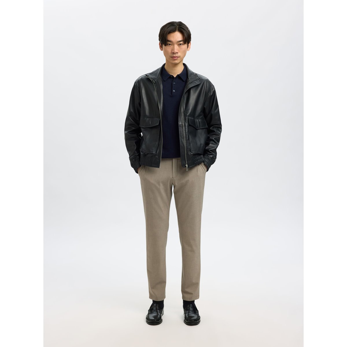 Polo navy blazer, SELECTED