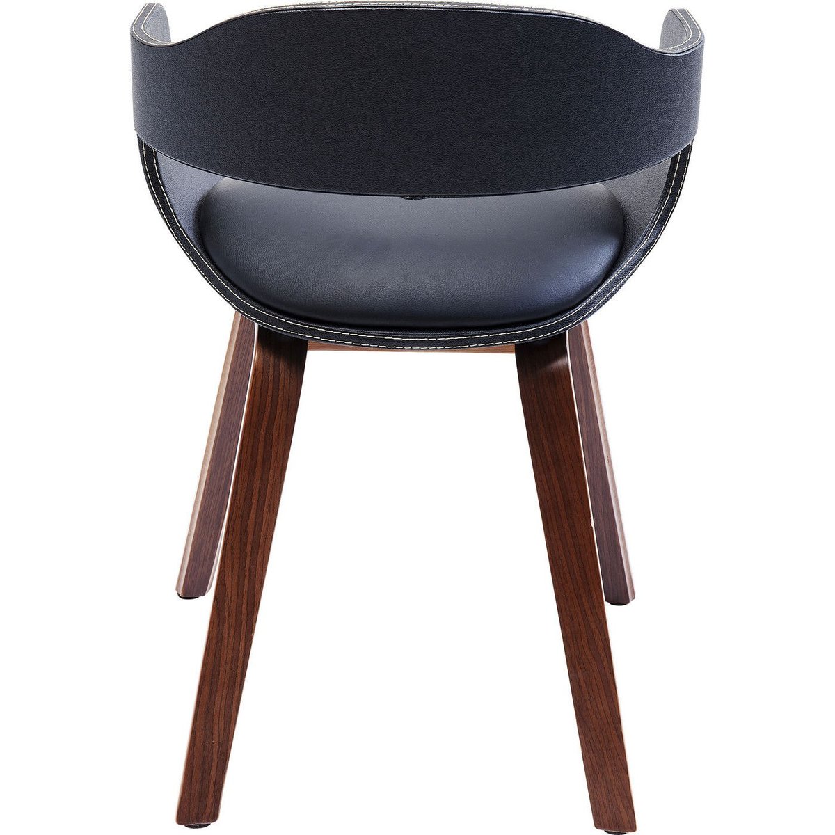 Chaise avec accoudoirs, COSTA noyer, KARE DESIGN