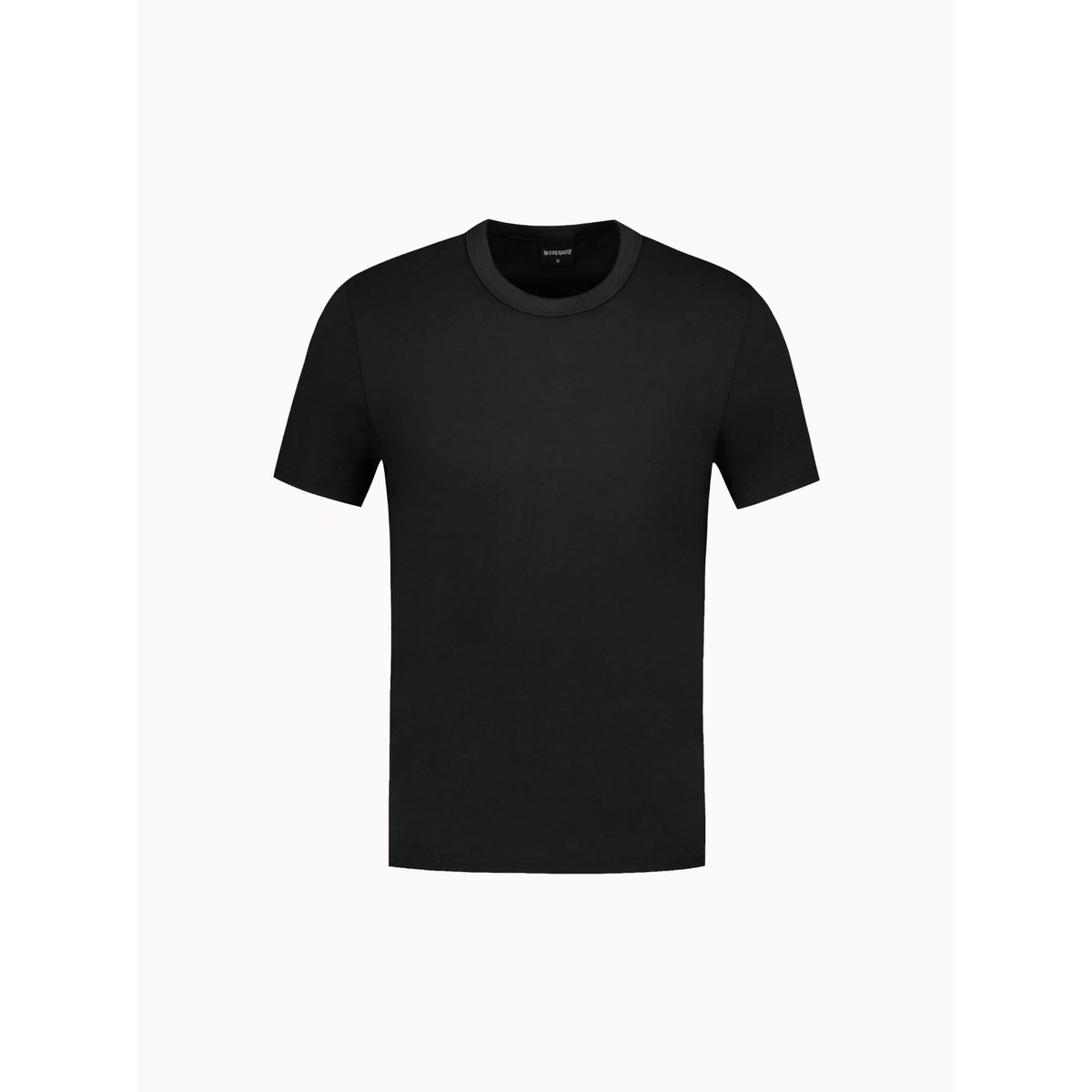 T-shirt black, LE COQ SPORTIF