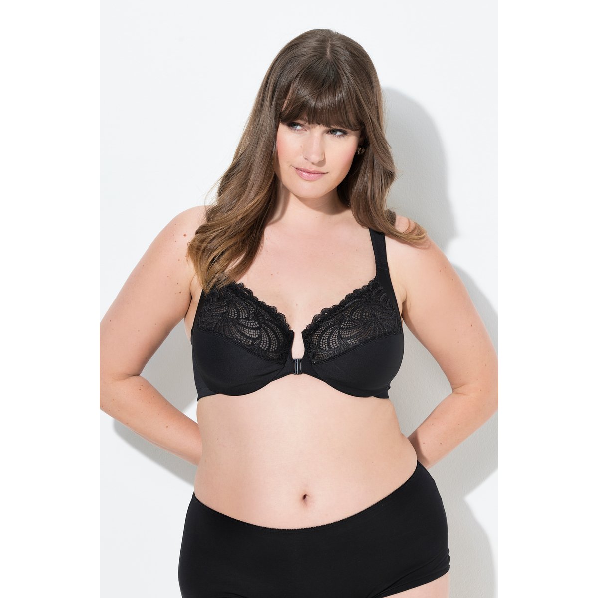 Soutien-gorge à armatures noir, ULLA POPKEN