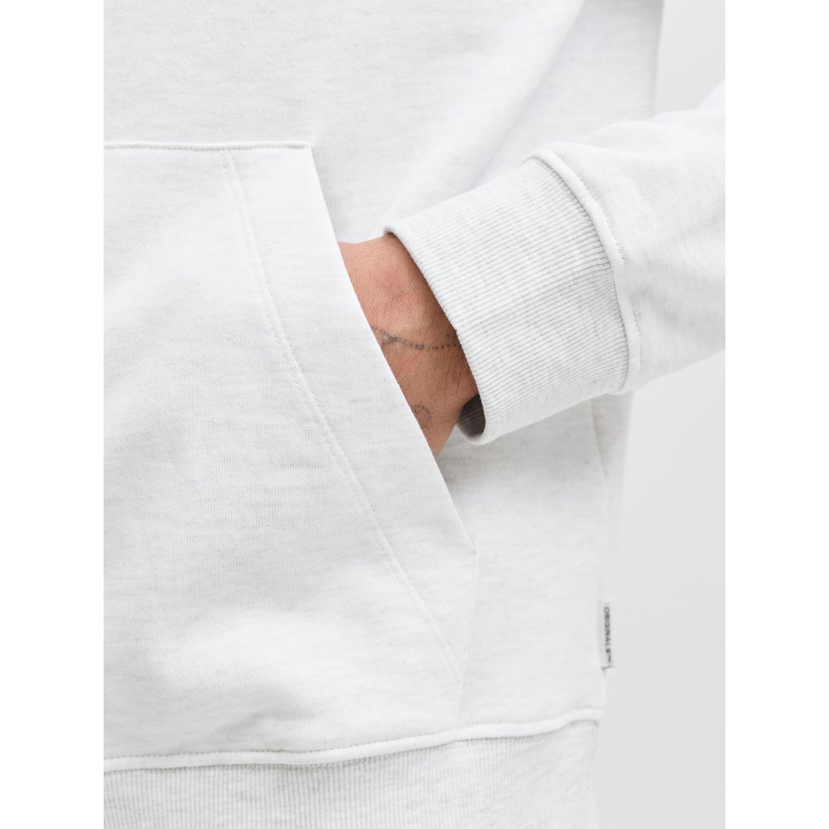 Sweat À Capuche bright white, JACK & JONES