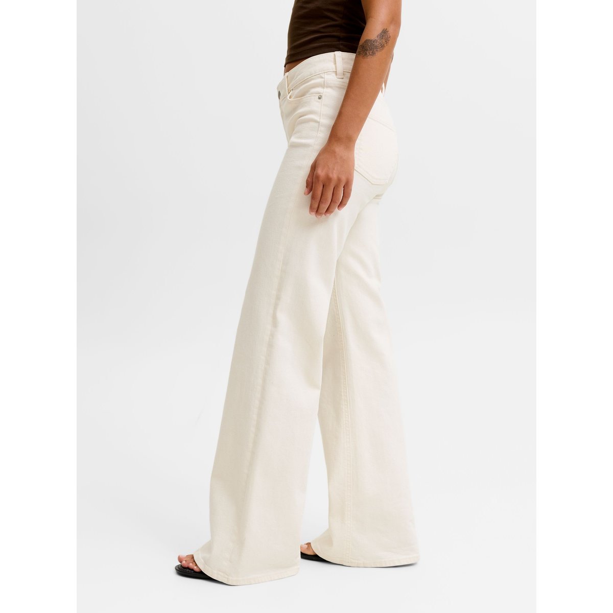 Jean Coupe Évasée white denim, JJXX