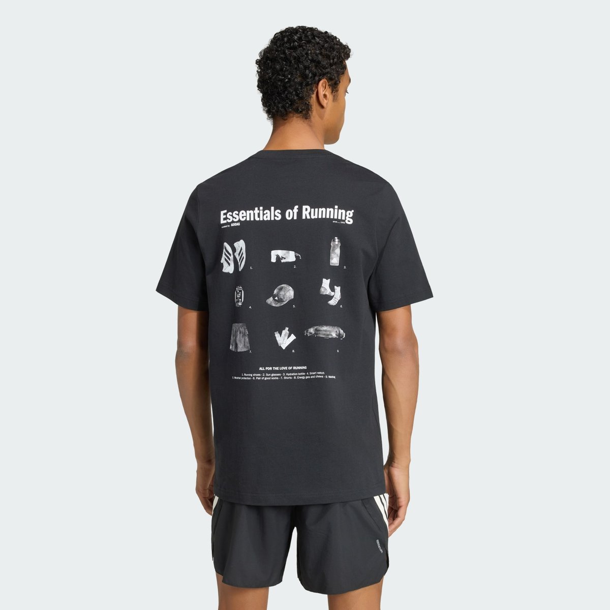 T-Shirt Graphique Run Essentials T-Shirt Graphique Run Essentials black, adidas Performance