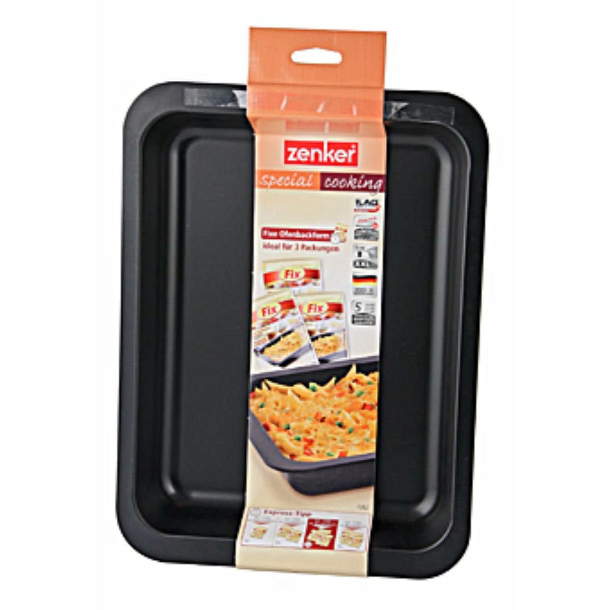 Ensemble de 2 Plats à four rectangulaire SPÉCIAL COOKING noir, ZENKER