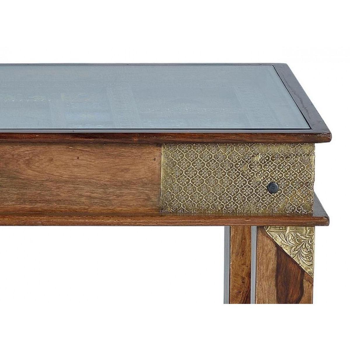 Table basse bronze - PHILOMÈNE or, DECORATION D’AUTREFOIS