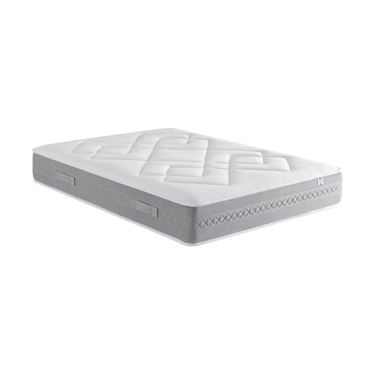 Matelas ressorts ensachés 28 cm - CLEMENCE blanc, CAMIF