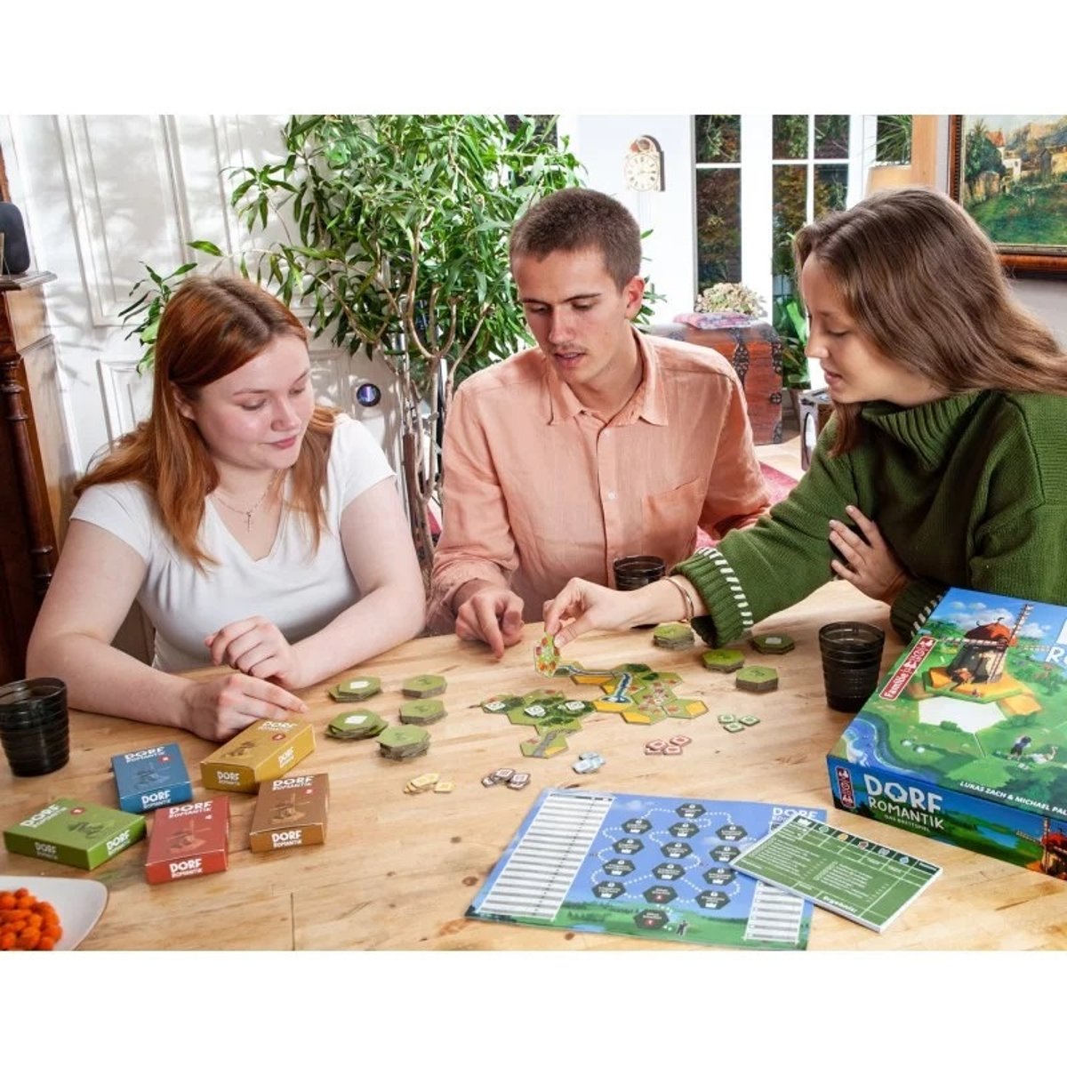 Dorfromantik le jeu de société vert, GIGAMIC