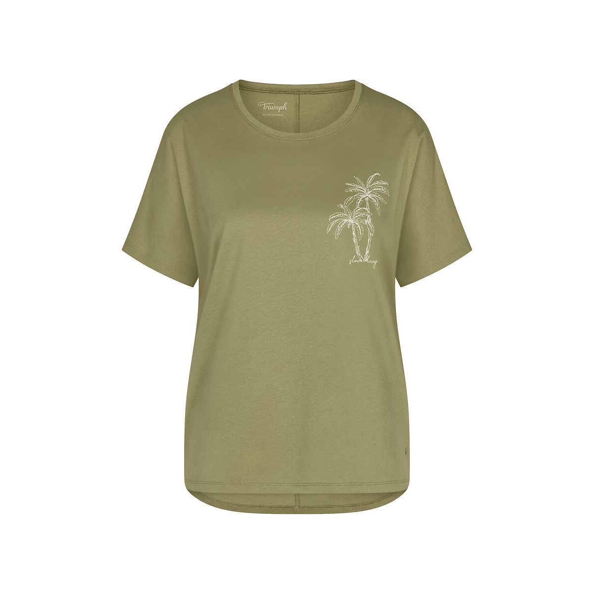 Haut de pyjama MIX & MATCH olive, TRIUMPH