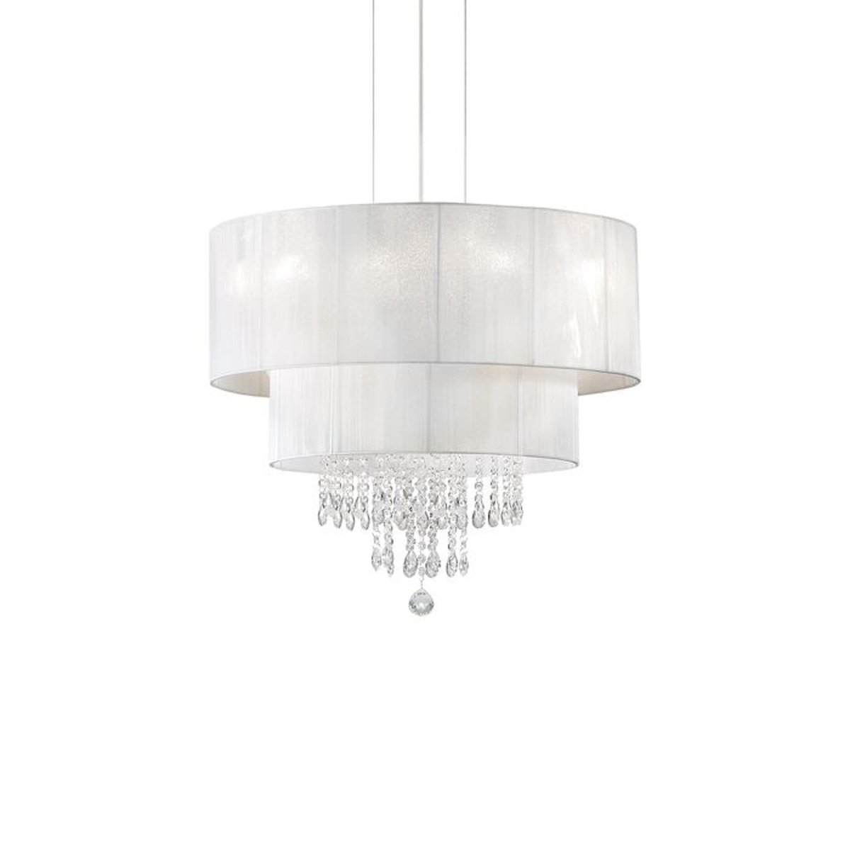 Lustre    OPERA chromé, IDEAL LUX