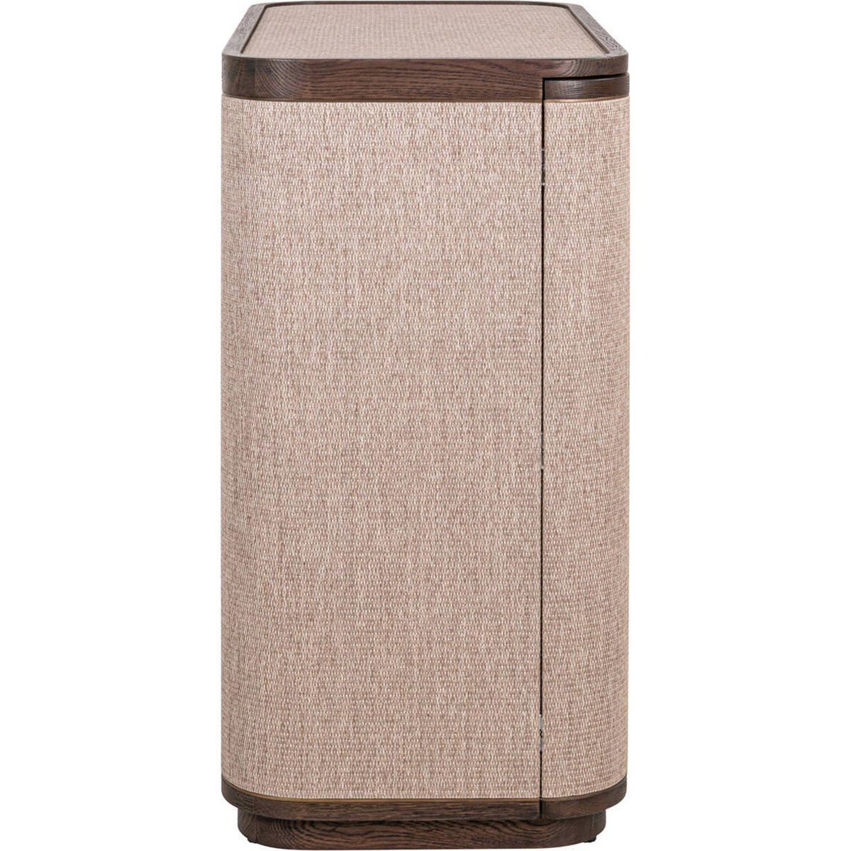 Buffet en bois collection WILLOX deux portes beige et bois foncé, RECOLLECTION