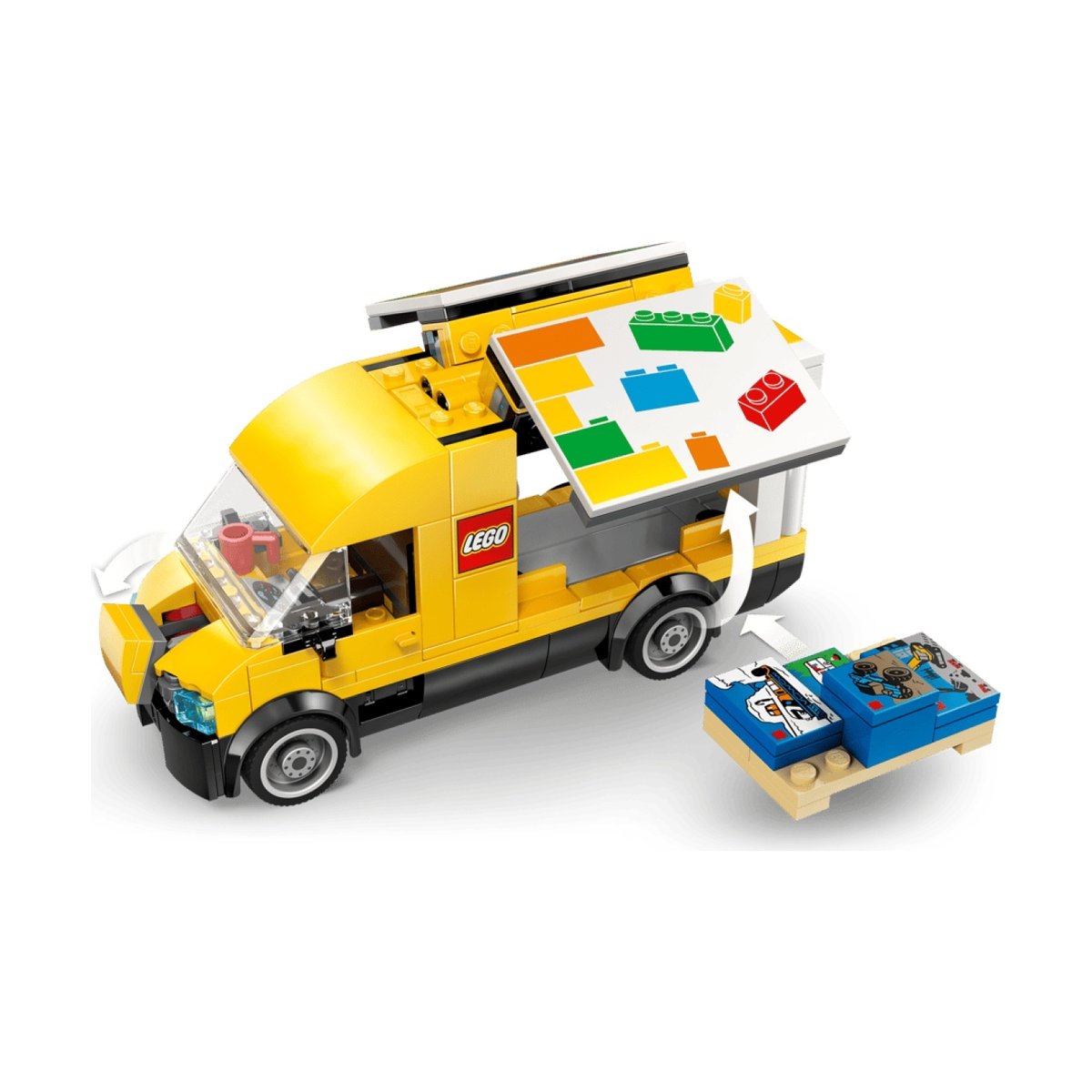 Le vanVéhicule à construire multicolore, LEGO
