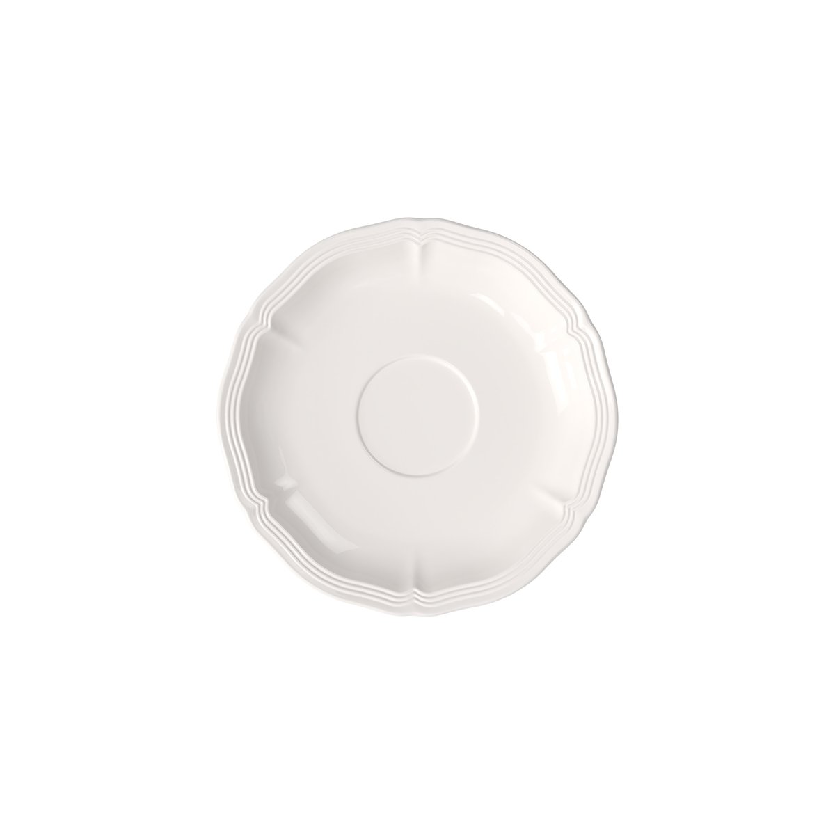 Soucoupe Tasse À Café/Thé MANOIR blanc, VILLEROY & BOCH