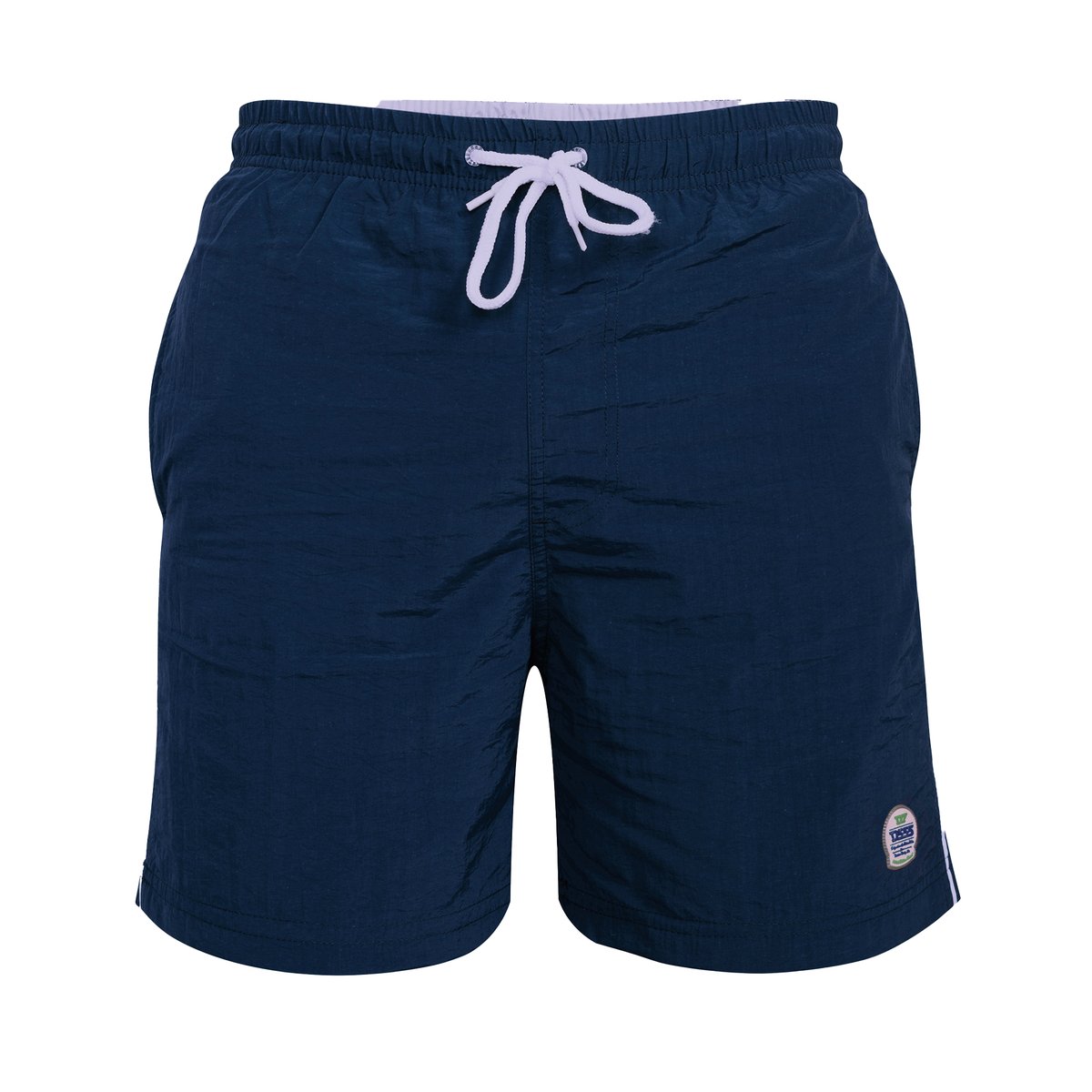 Short de bain uni grande taille YARROW bleu marine, DUKE