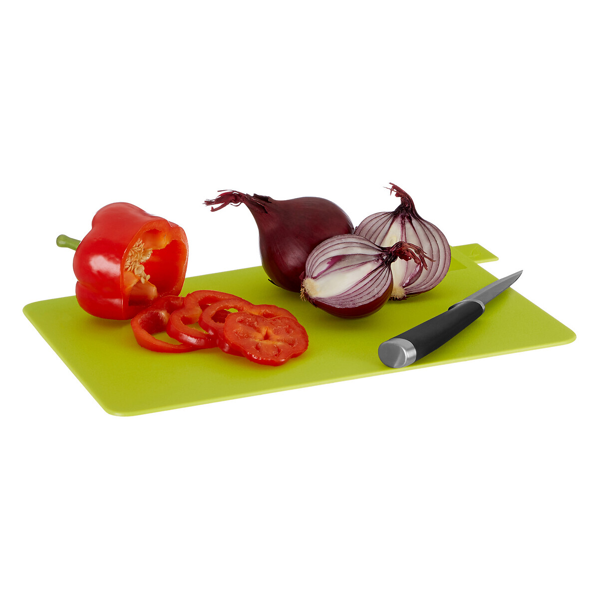 Set of 4 Chopping Boards with Wood Stand brown, SO'HOME