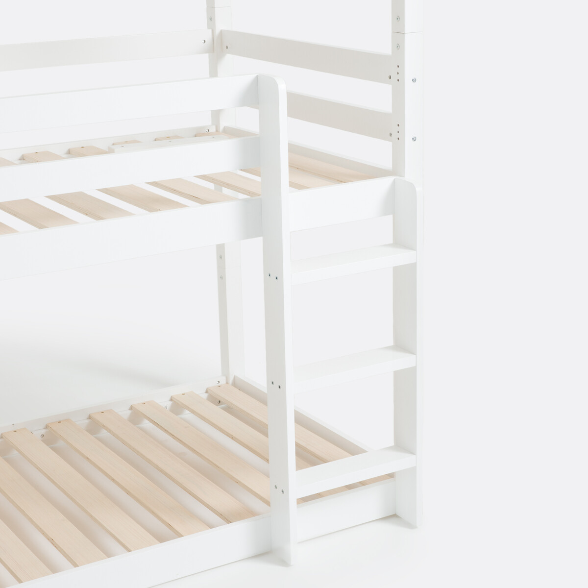 Litera de 3 camas con somier, Maysar blanco, LA REDOUTE INTERIEURS