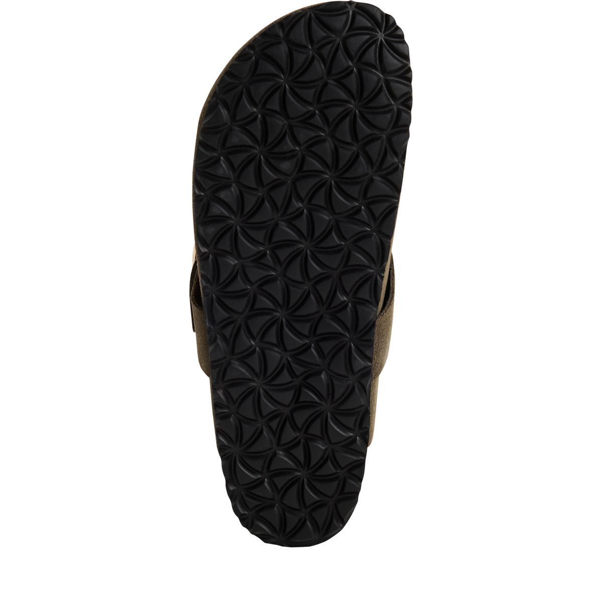 Mule en cuir vert olive, TAMARIS