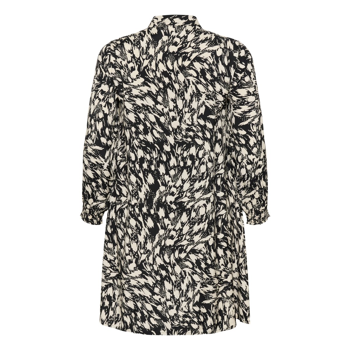 Robe noir black/turtledove graphic, KAFFE CURVE
