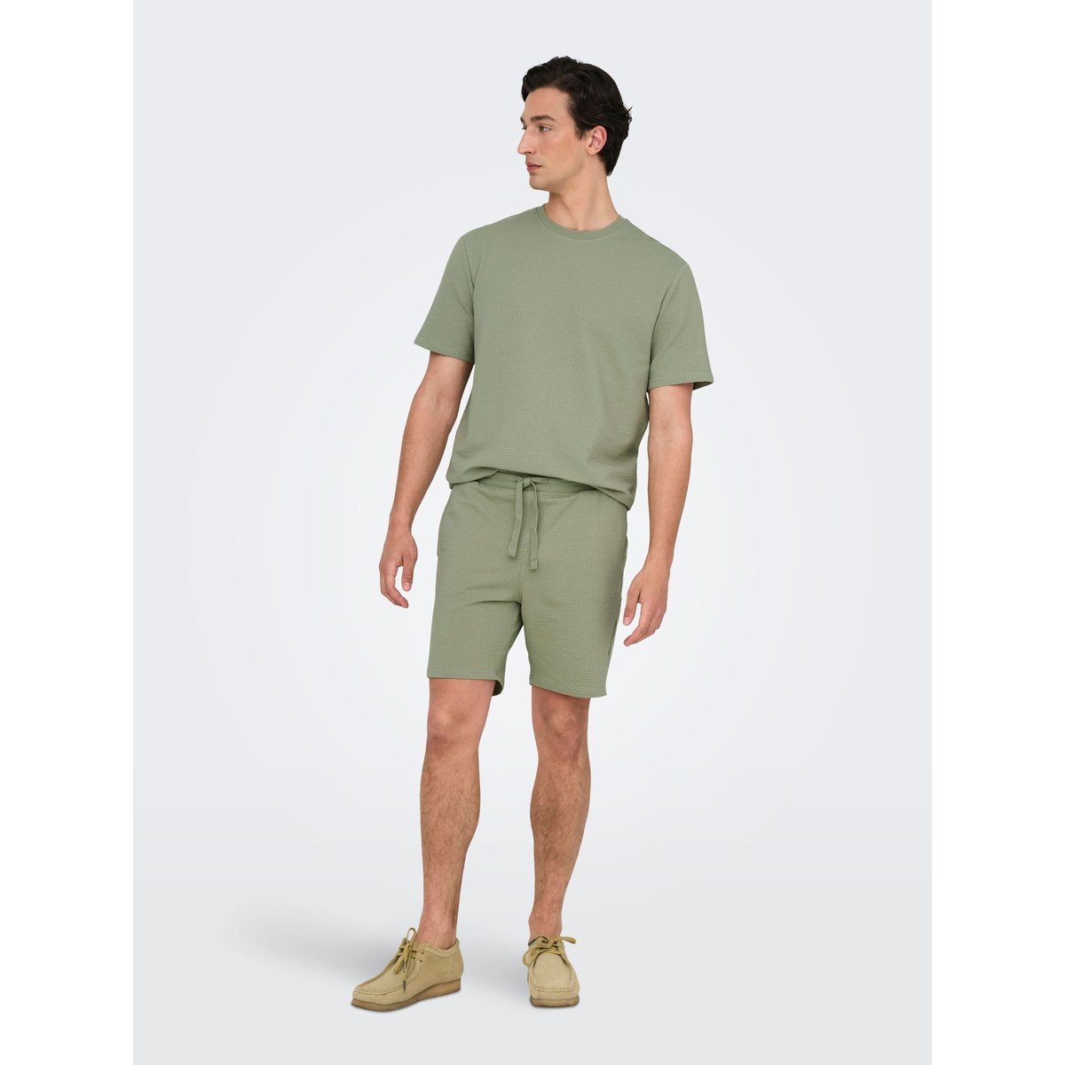 Short De Jogging seagrass, ONLY & SONS