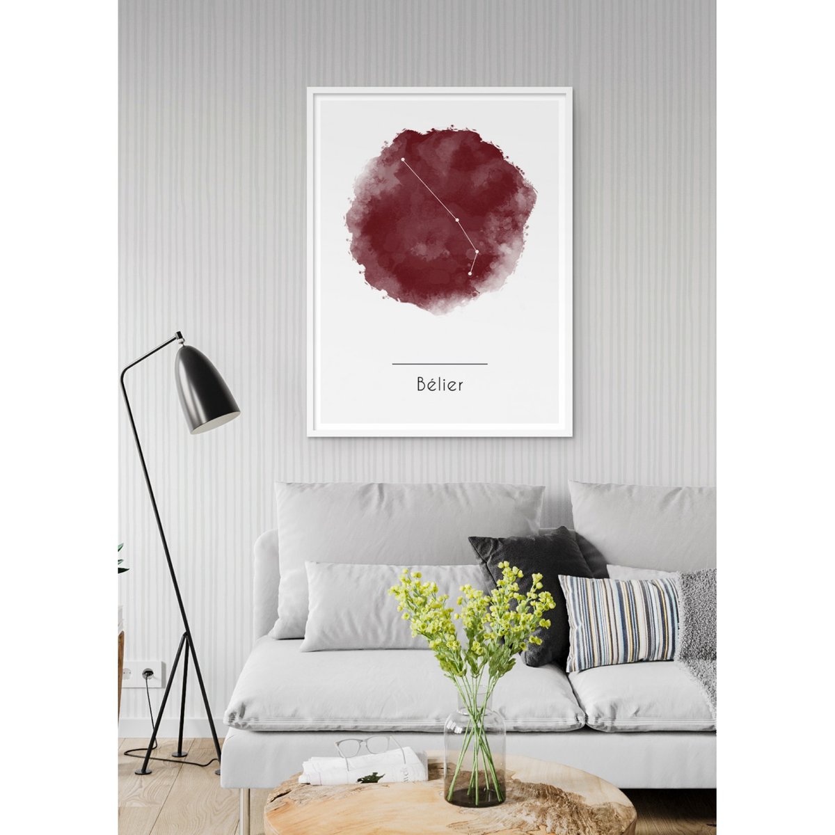 Affiche Bélier blanc, L'AFFICHERIE