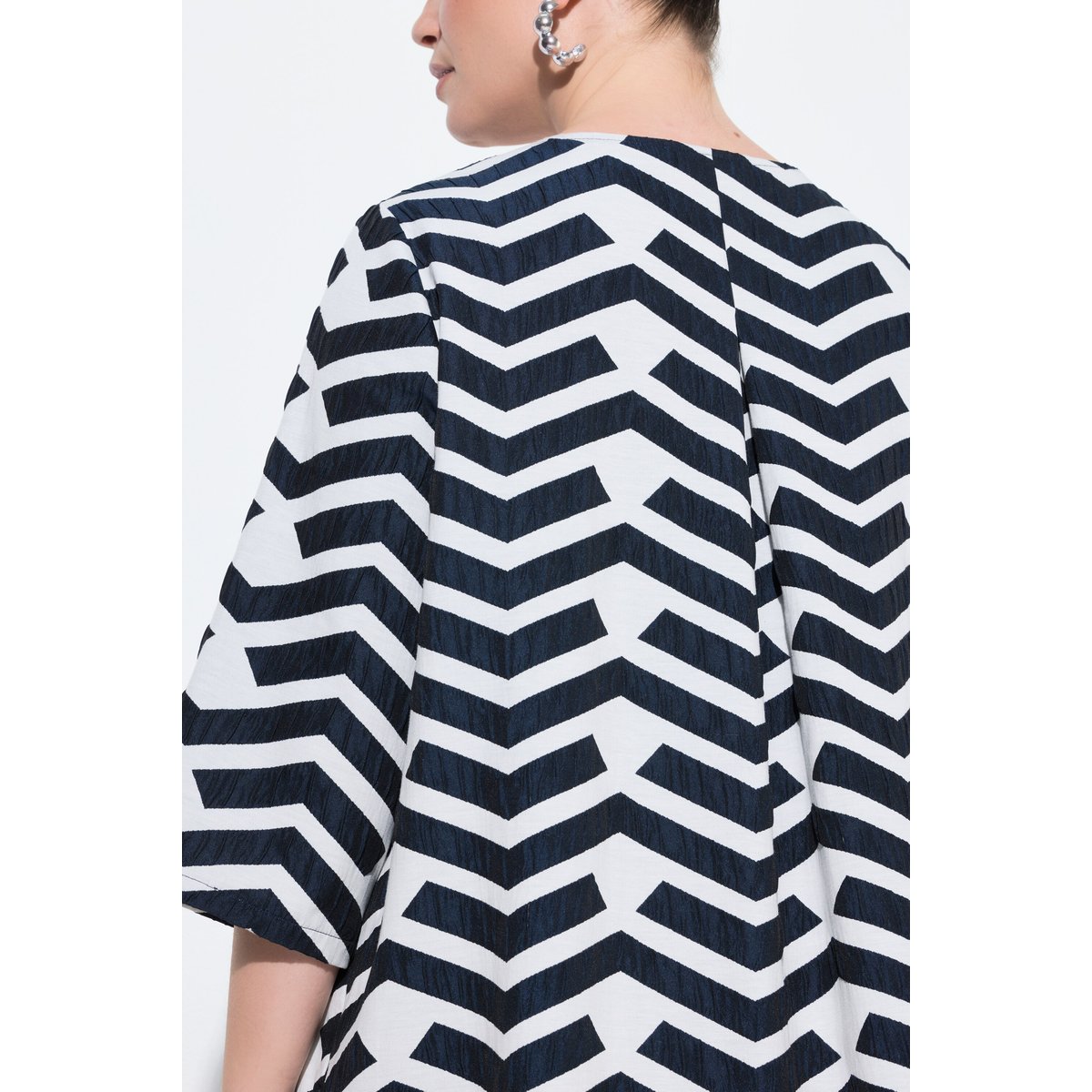 Veste manches longues et décolleté rond marine foncé, ULLA POPKEN